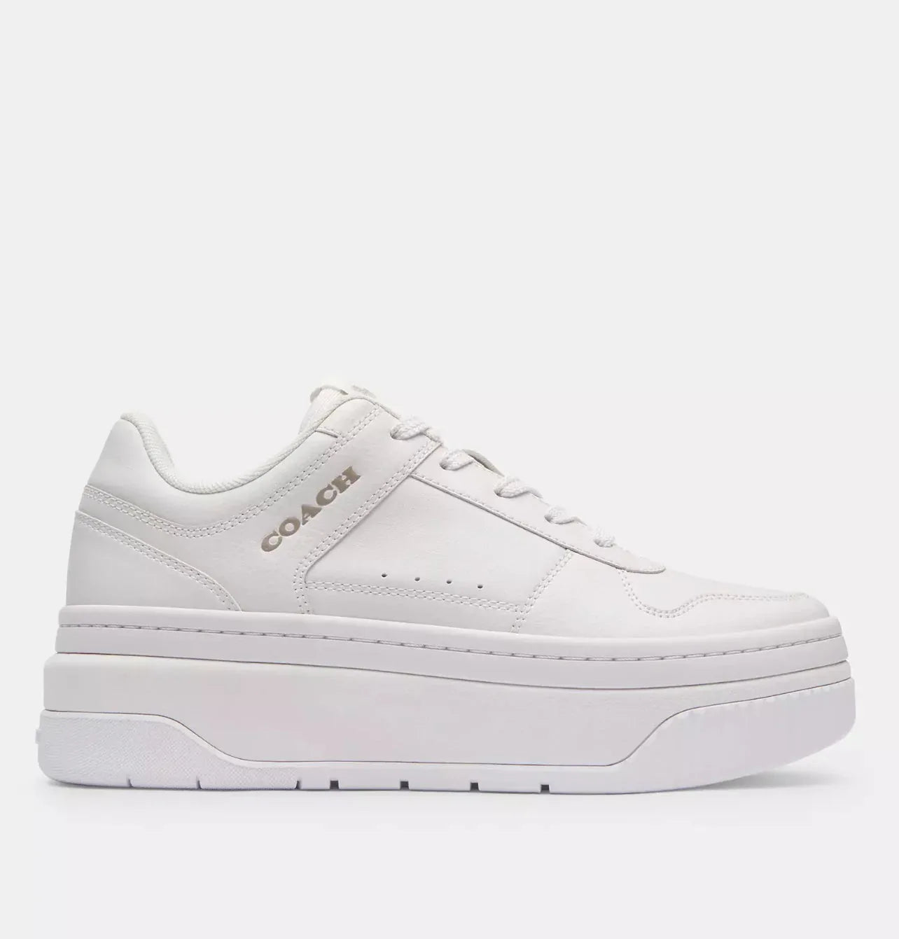 Coach Women’s Platform Sneaker – Optic White - Sneaker Türkiye