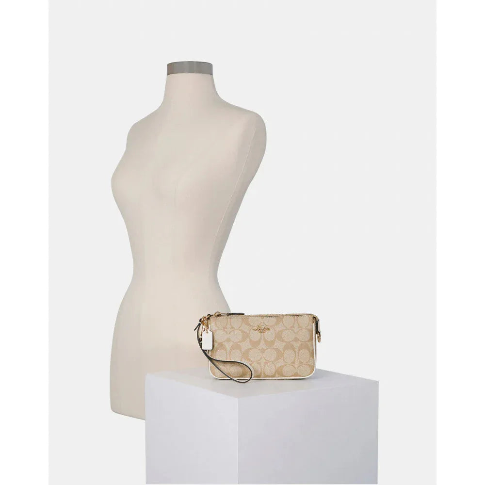 Coach Nolita 19 In Signature – Gold/Light Khaki Chalk - Sneaker Türkiye