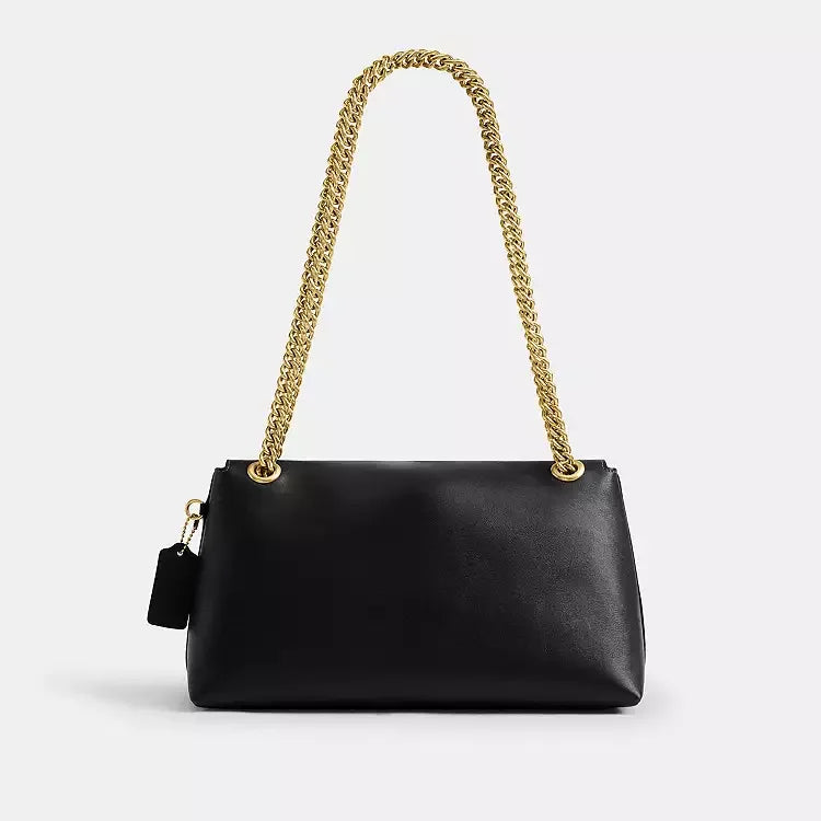 Coach Chelsea Shoulder Bag 30 – Brass/Black - Sneaker Türkiye