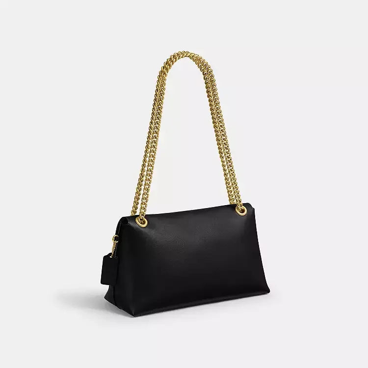 Coach Chelsea Shoulder Bag 30 – Brass/Black - Sneaker Türkiye