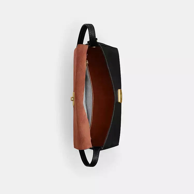 Coach Chelsea Shoulder Bag 30 – Brass/Black - Sneaker Türkiye