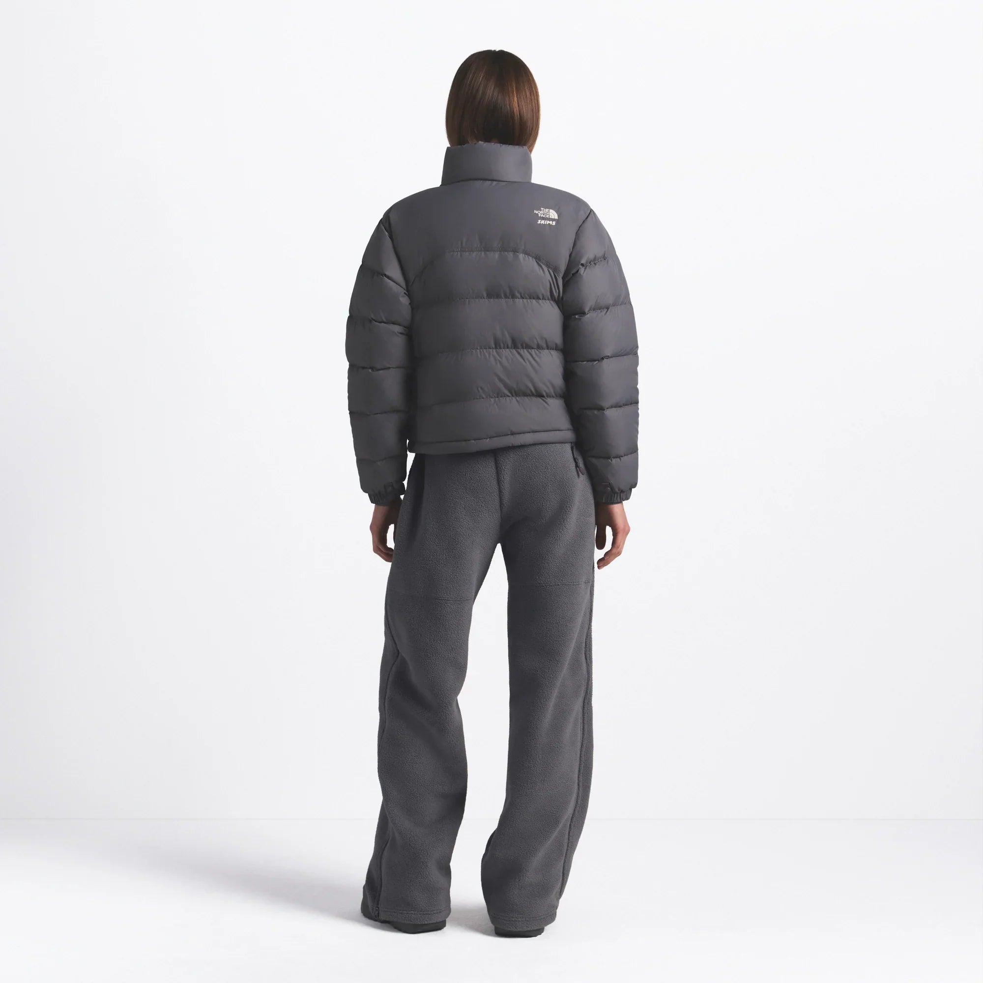 THE NORTH FACE X SKIMS 2000 RETRO NUPTSE JACKET | GUNMETAL - Sneaker Türkiye