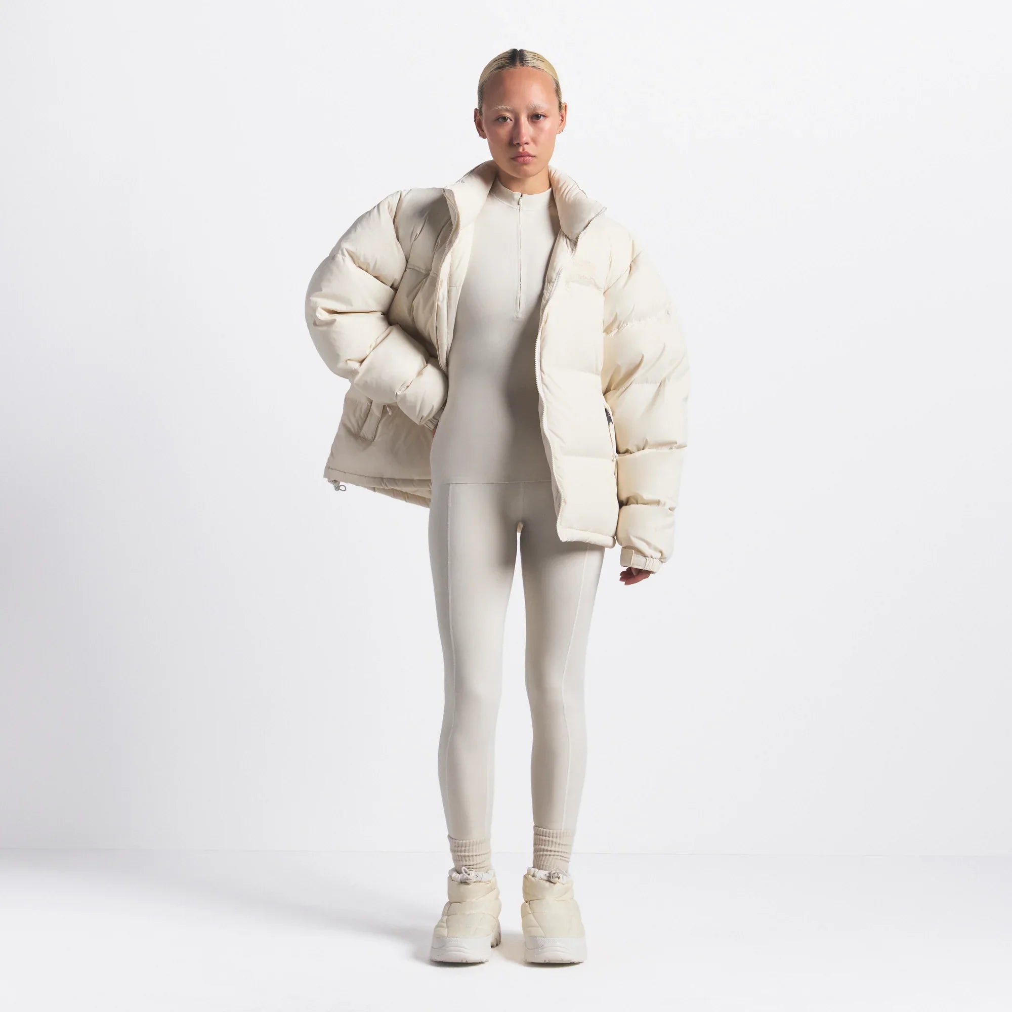 THE NORTH FACE X SKIMS 1996 NUPTSE JACKET | BONE - Sneaker Türkiye