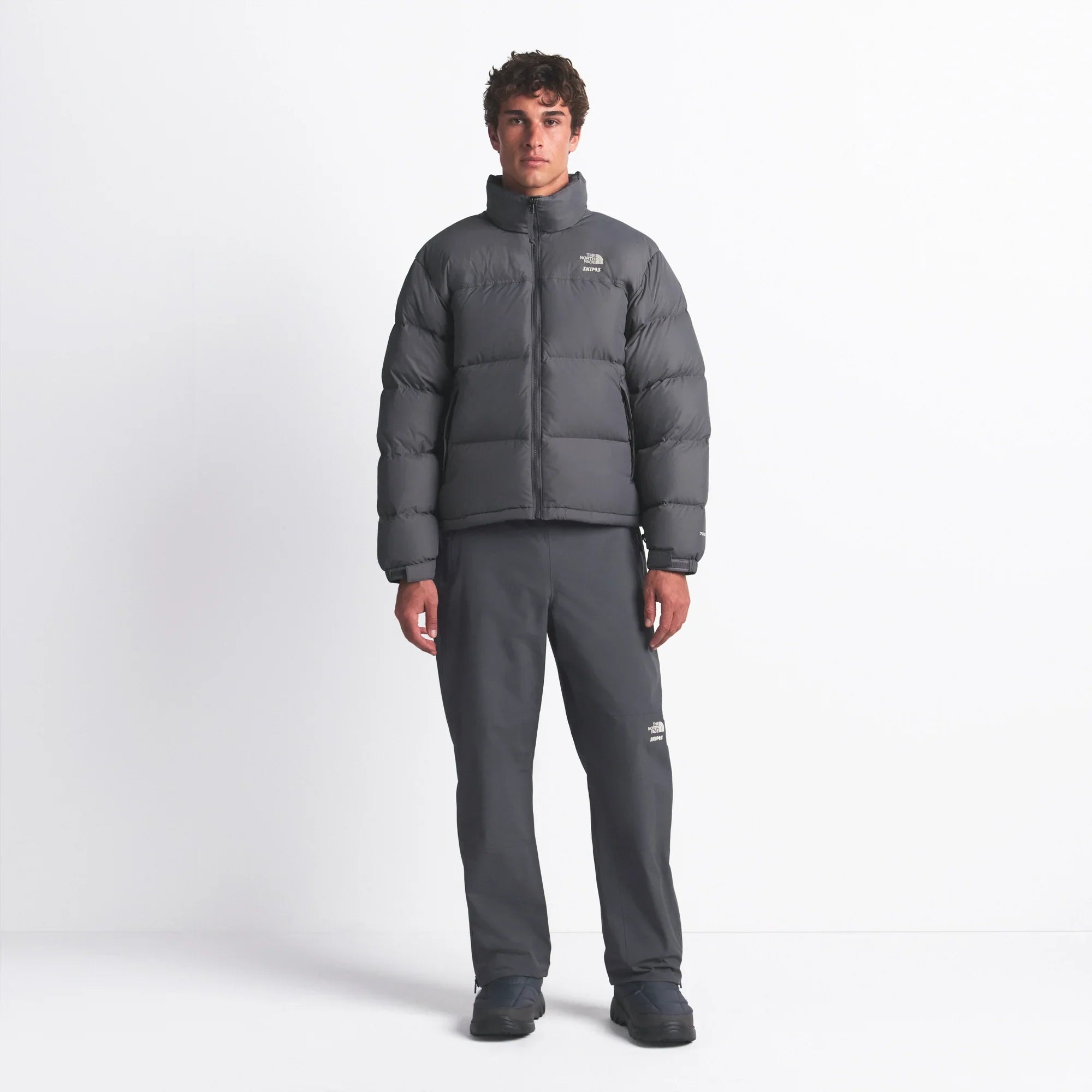 THE NORTH FACE X SKIMS 1996 NUPTSE JACKET | GUNMETAL - Sneaker Türkiye