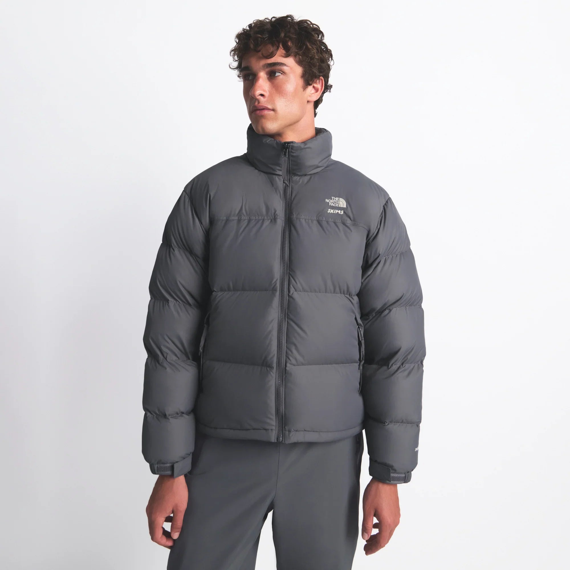 THE NORTH FACE X SKIMS 1996 NUPTSE JACKET | GUNMETAL - Sneaker Türkiye