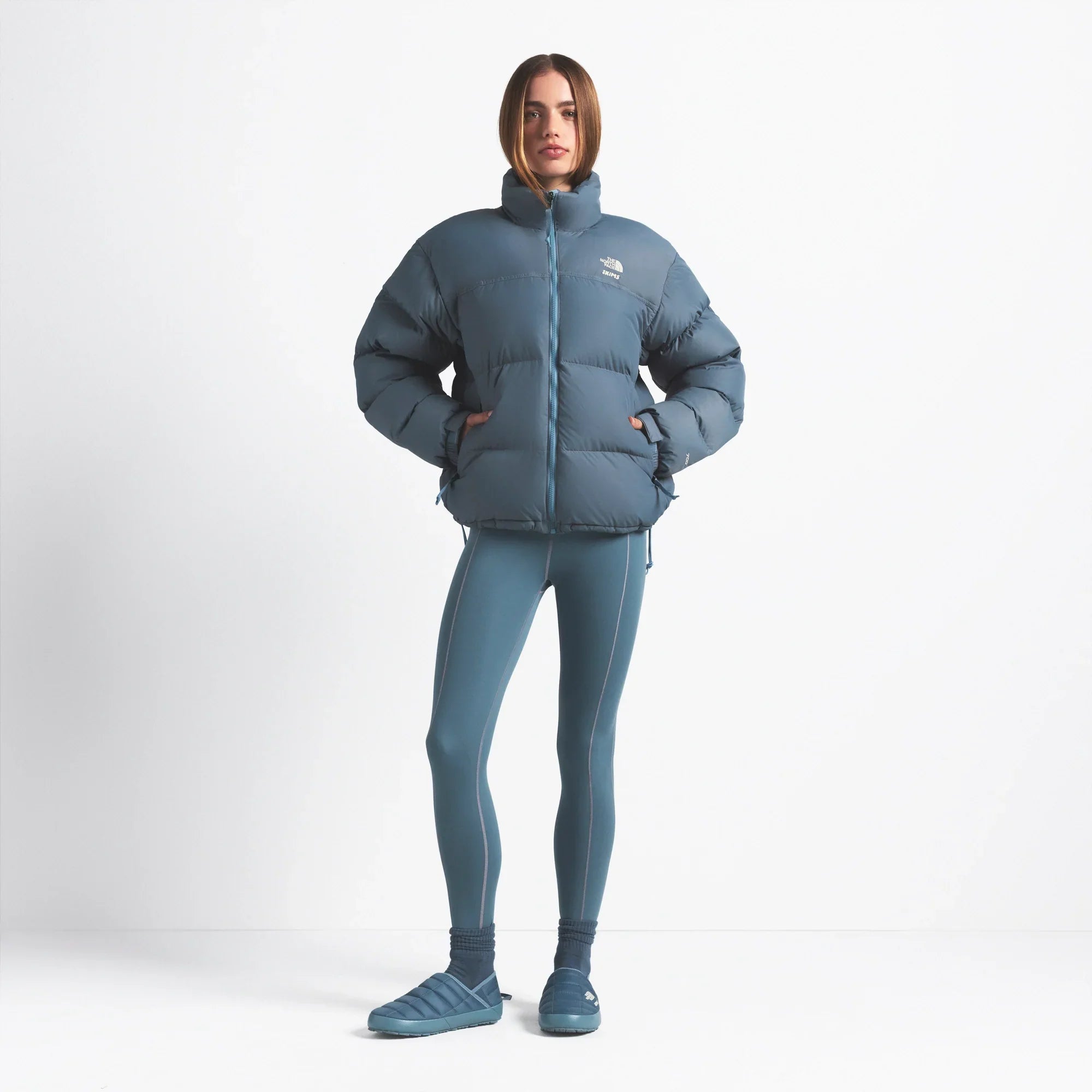 THE NORTH FACE X SKIMS 1996 NUPTSE JACKET | KYANITE - Sneaker Türkiye