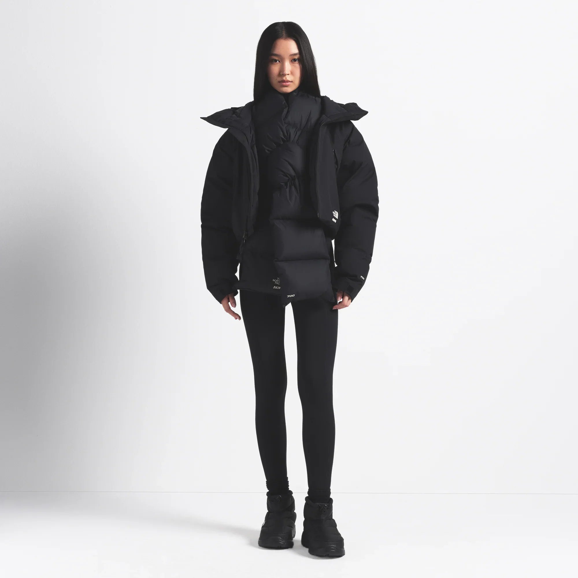 THE NORTH FACE X SKIMS NUPTSE SCARF | ONYX - Sneaker Türkiye