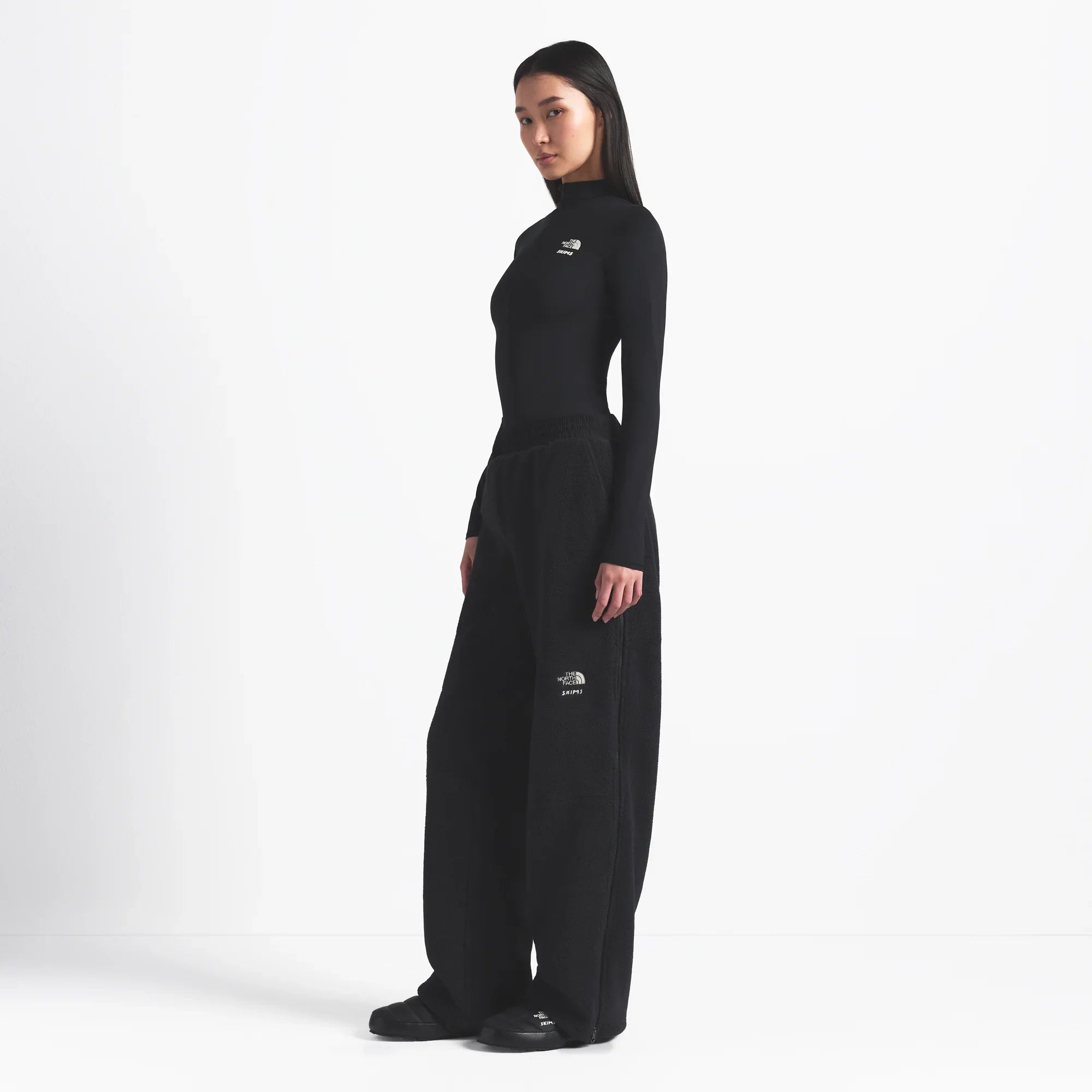 THE NORTH FACE X SKIMS 1995 DENALI FLEECE STRAIGHT LEG PANT | ONYX - Sneaker Türkiye
