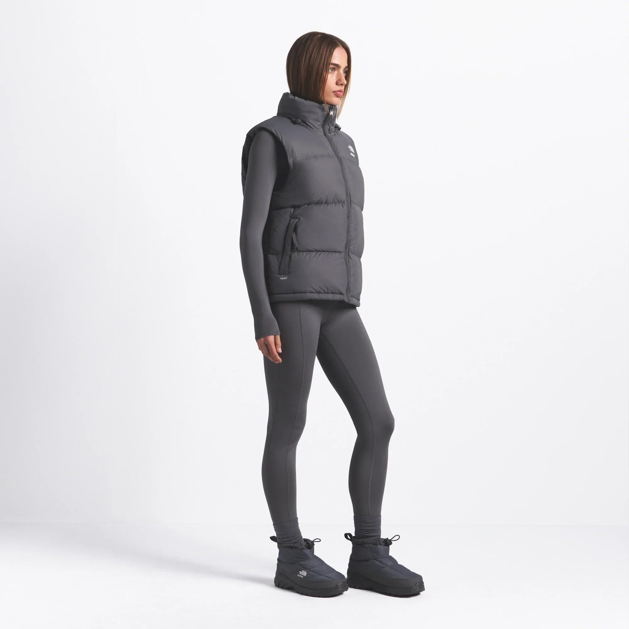 THE NORTH FACE X SKIMS 1996 NUPTSE VEST | GUNMETAL - Sneaker Türkiye