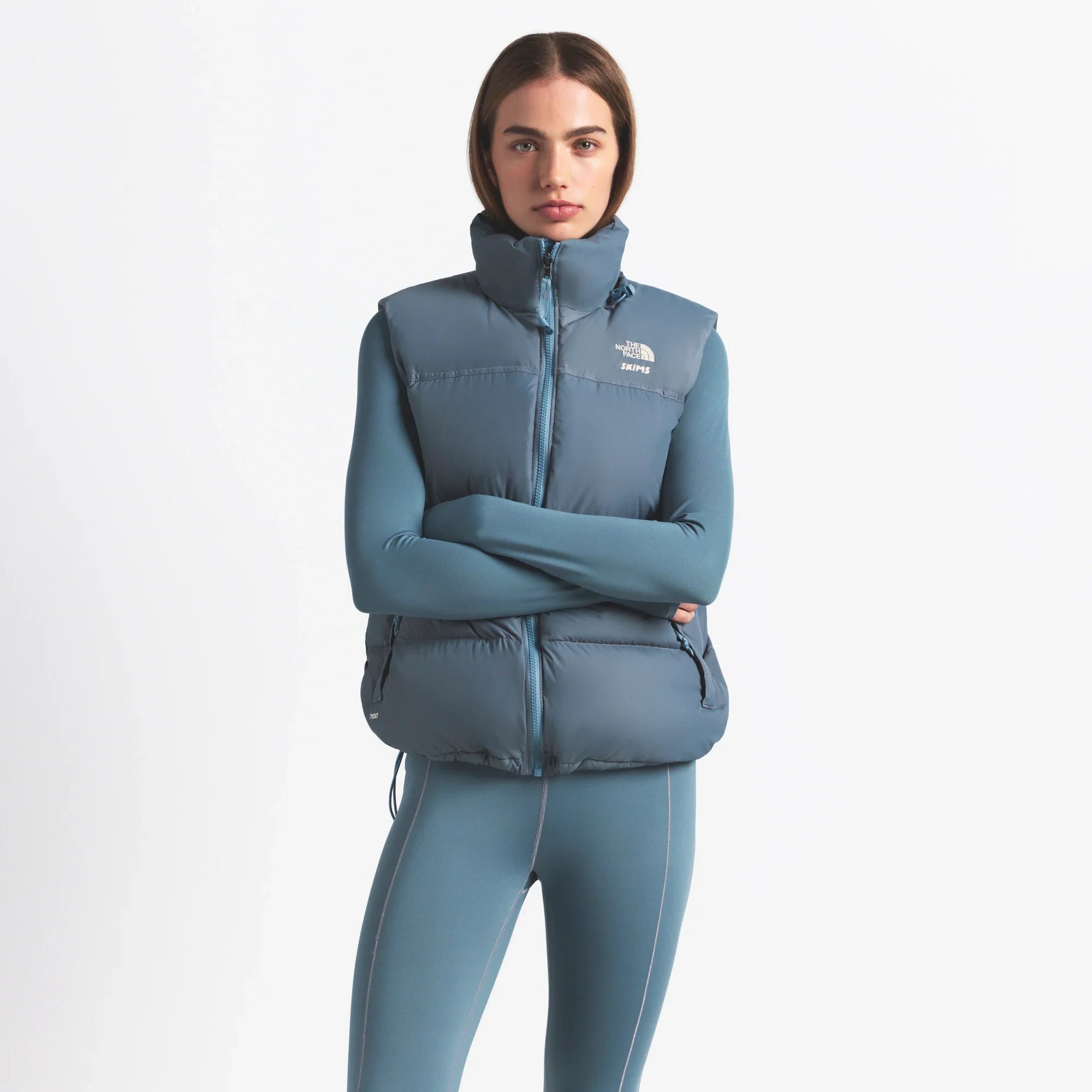 THE NORTH FACE X SKIMS 1996 NUPTSE VEST | KYANITE - Sneaker Türkiye