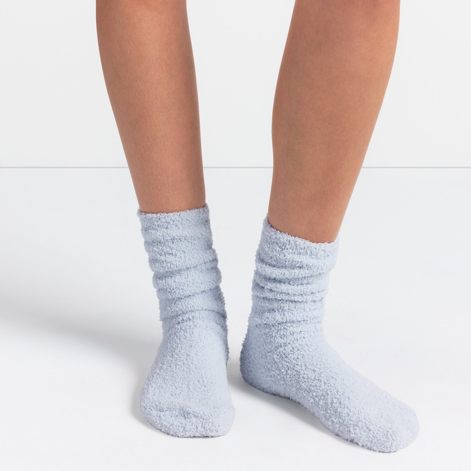 SKIMS COZY KNIT SOCK | ZEN BLUE - Sneaker Türkiye
