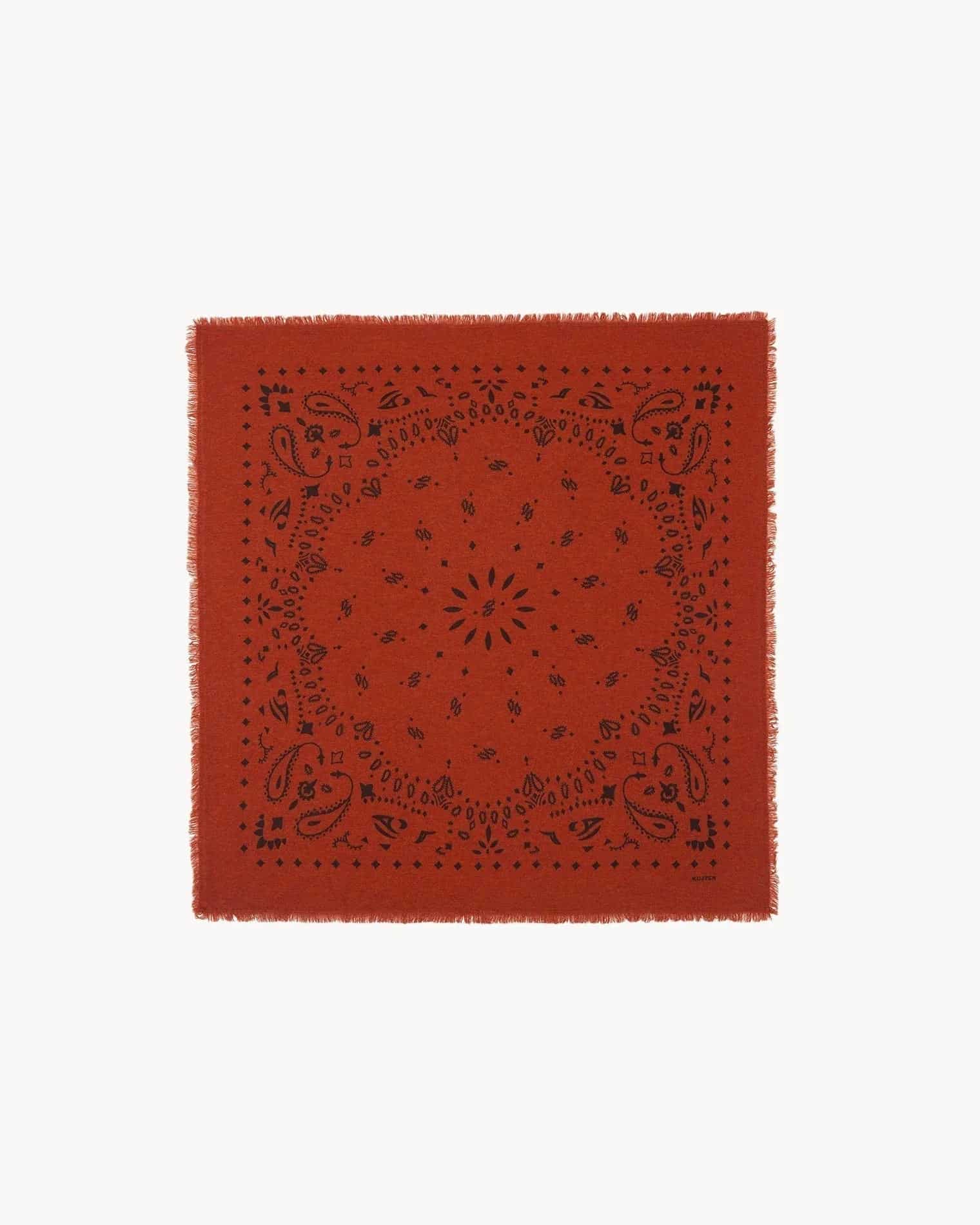 KUJTEN Small Bandana Hachi Burnt Orange – Bandana - Sneaker Türkiye