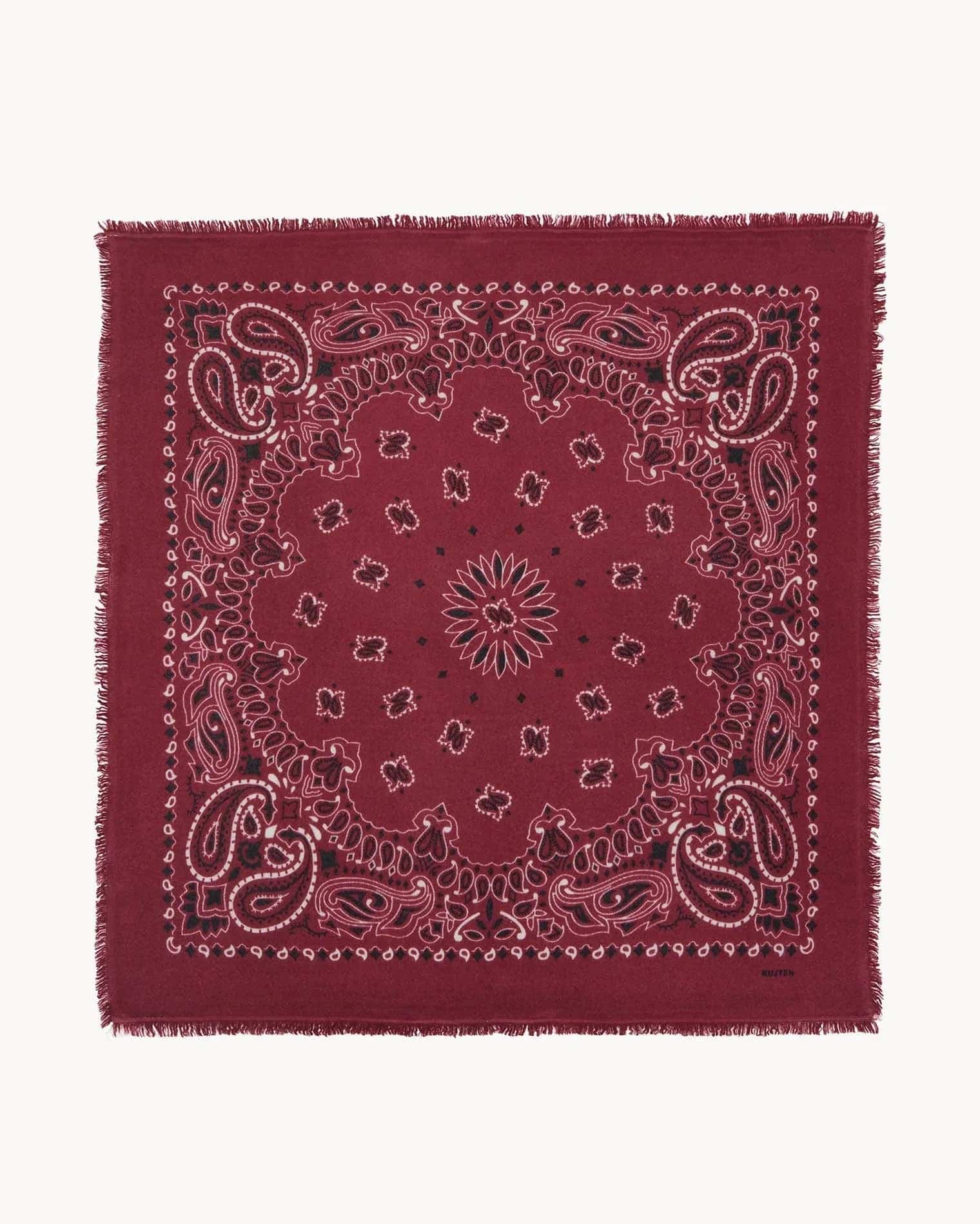 KUJTEN Large Bandana Hachiko Bico Sierra Red – Bandana - Sneaker Türkiye