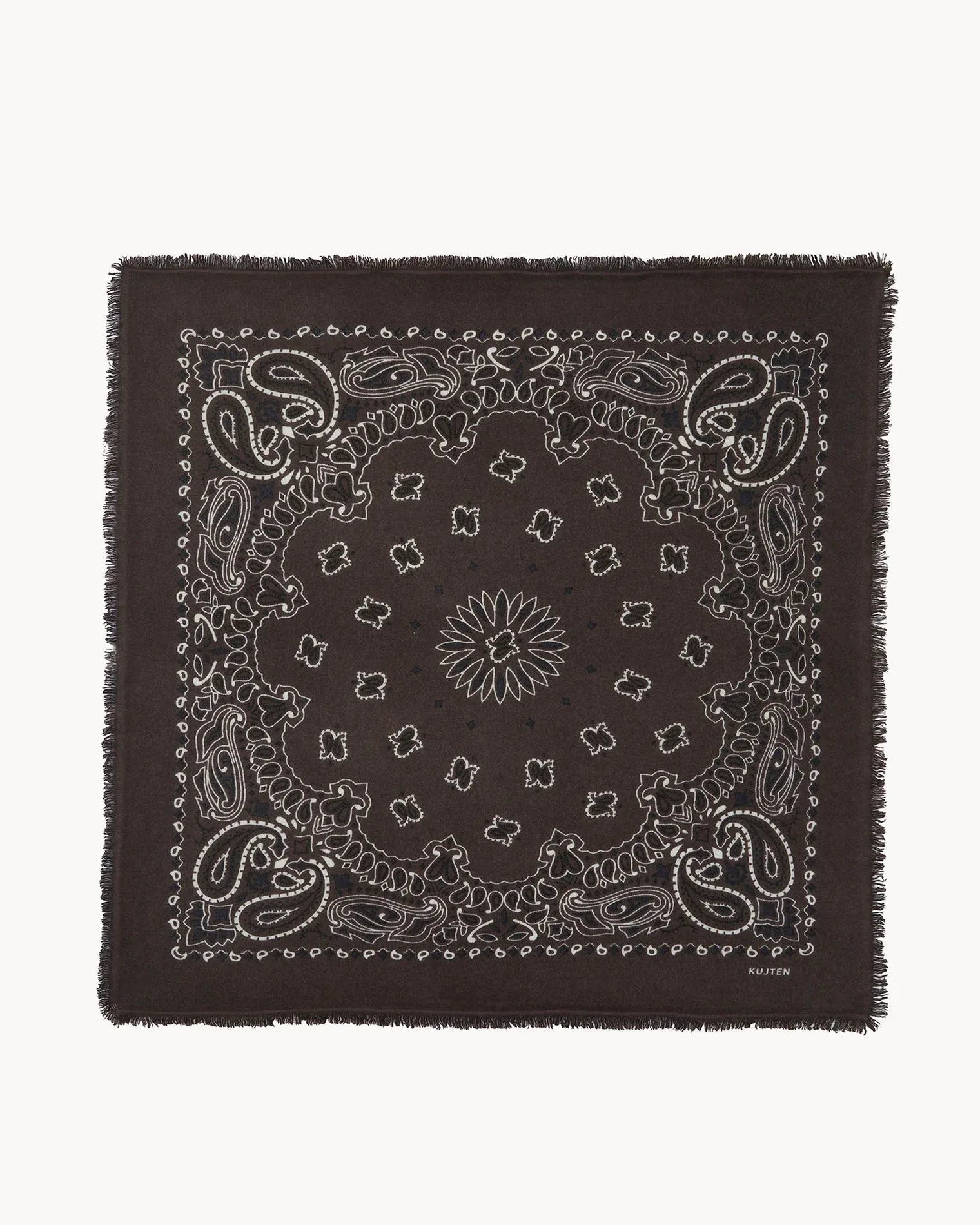 KUJTEN Large Bandana Hachiko Bico Brown – Bandana - Sneaker Türkiye