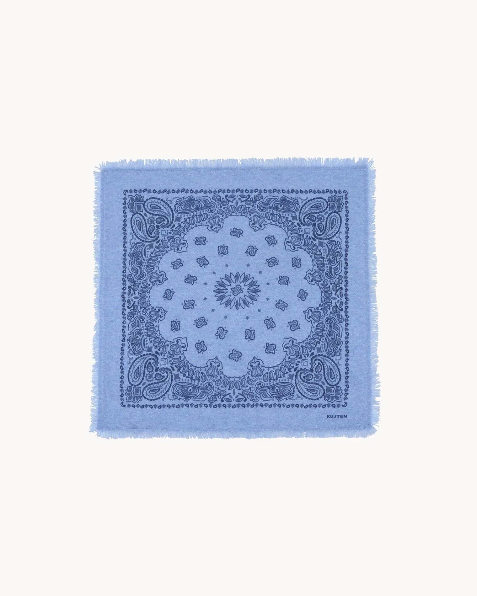 KUJTEN Small Bandana Hachi Bico Blue Jeans – Bandana - Sneaker Türkiye