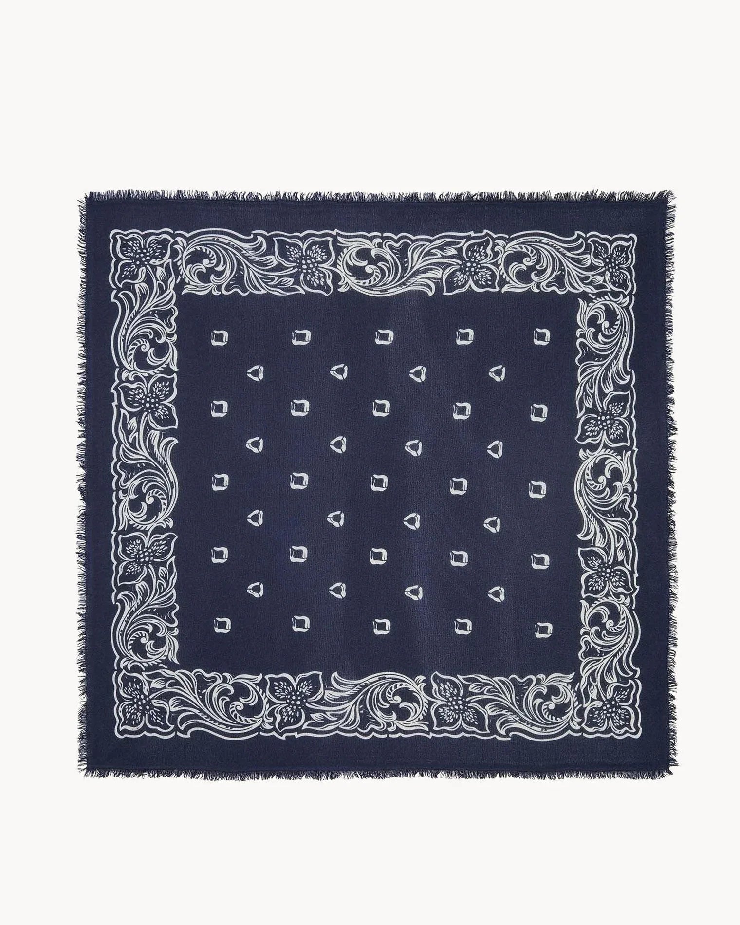 KUJTEN Large Bandana Hawai Dark Navy Blue – Bandana - Sneaker Türkiye