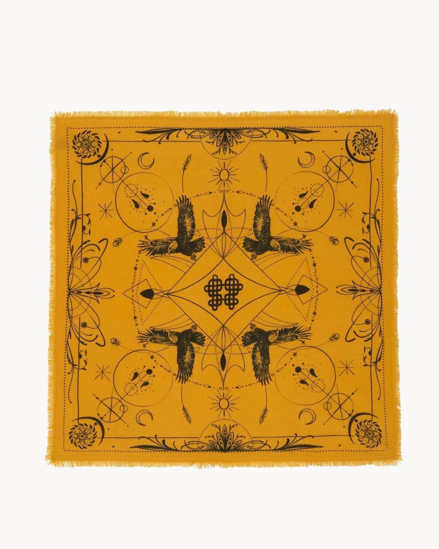 KUJTEN Large Bandana Hiloki Mango Yellow – Bandana - Sneaker Türkiye