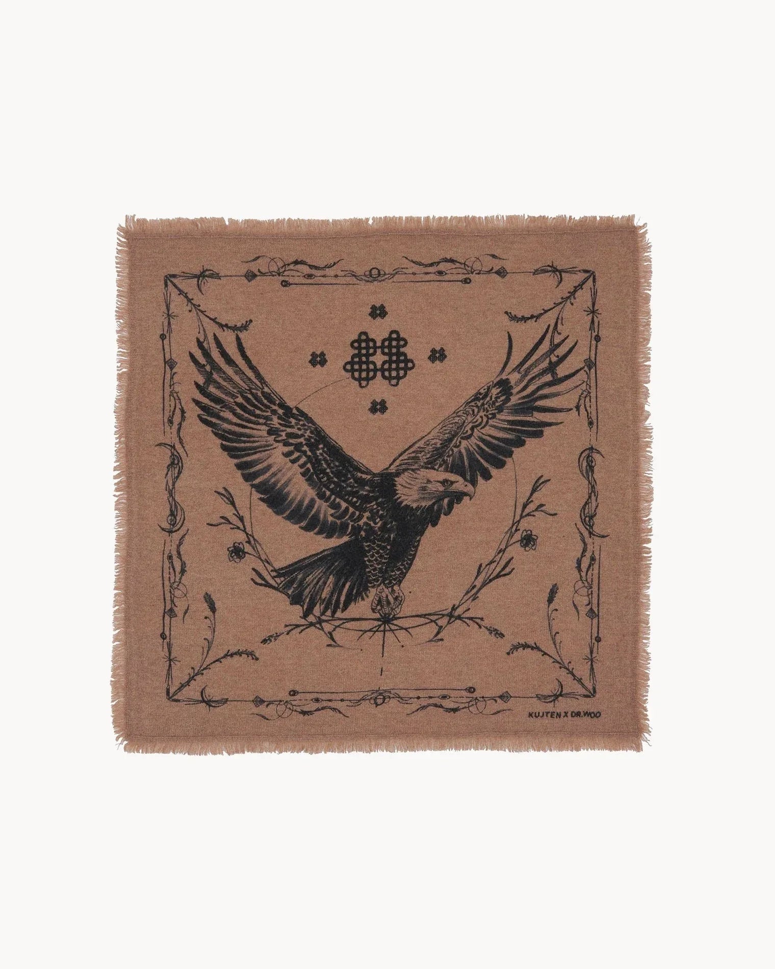KUJTEN Small Bandana Hilo Camelo Brown – Bandana - Sneaker Türkiye