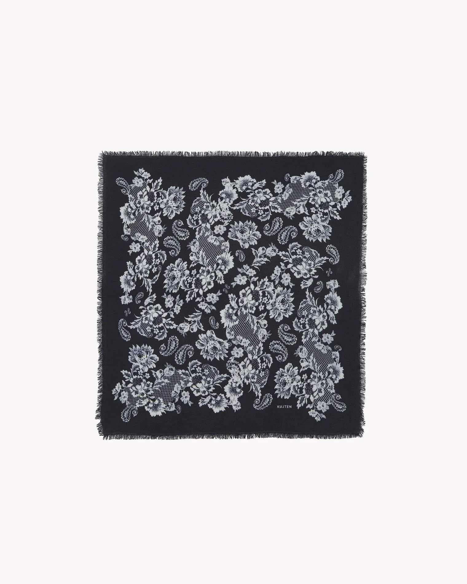 KUJTEN Small Bandana Hachi Lace Black – Bandana - Sneaker Türkiye
