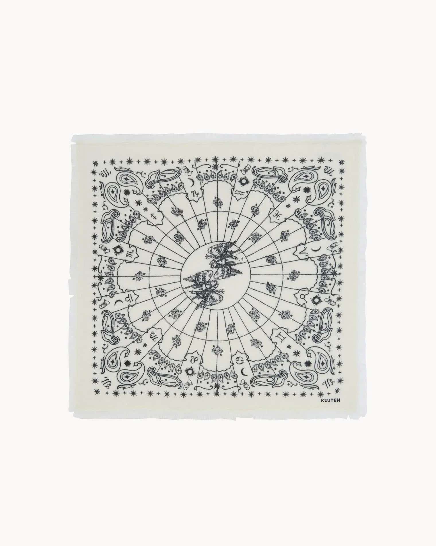 KUJTEN Small Bandana Hachi Sign Virgo – Başak Burcu Bandanası - Sneaker Türkiye