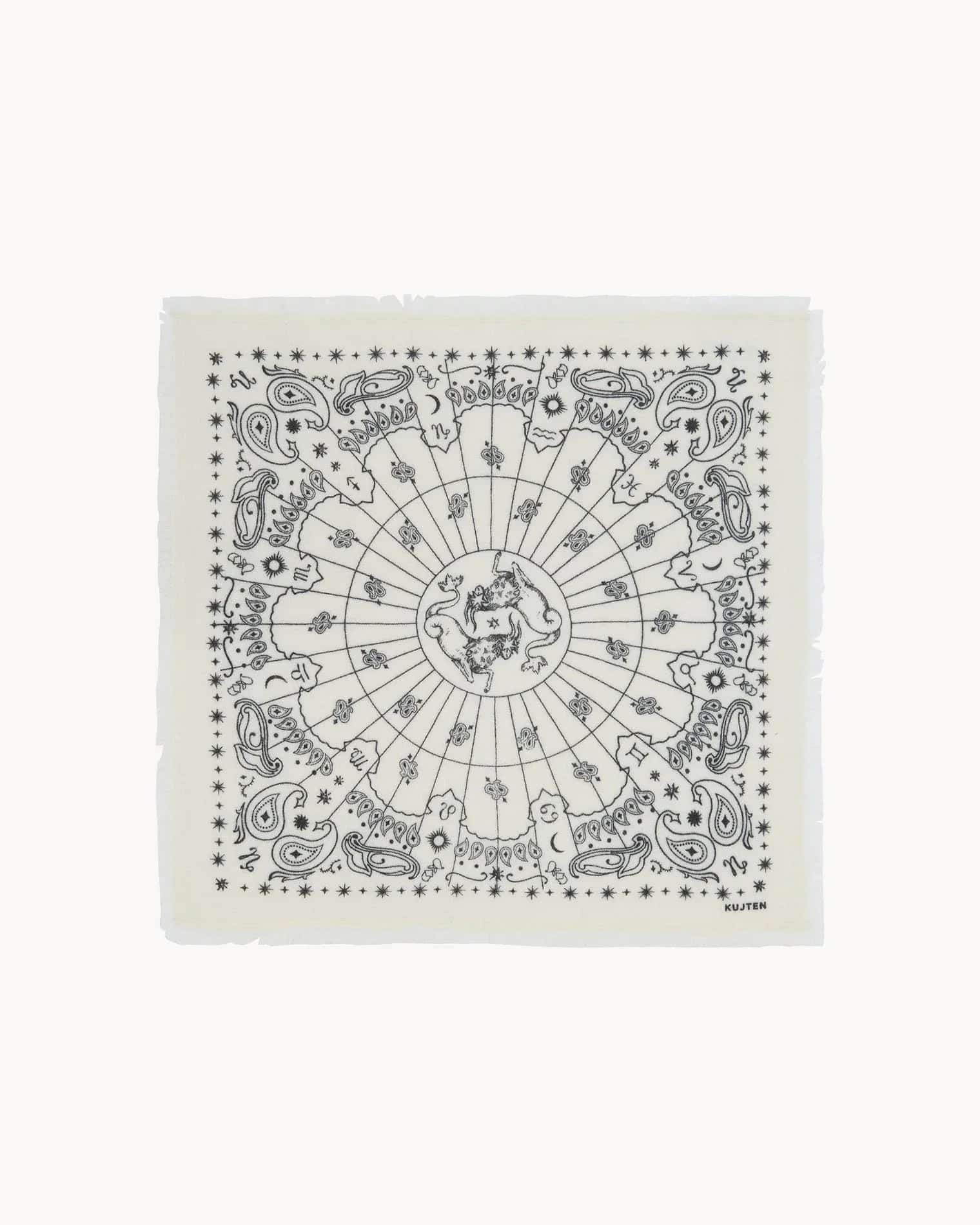 KUJTEN Small Bandana Hachi Sign Capricorn – Oğlak Burcu Bandanası - Sneaker Türkiye