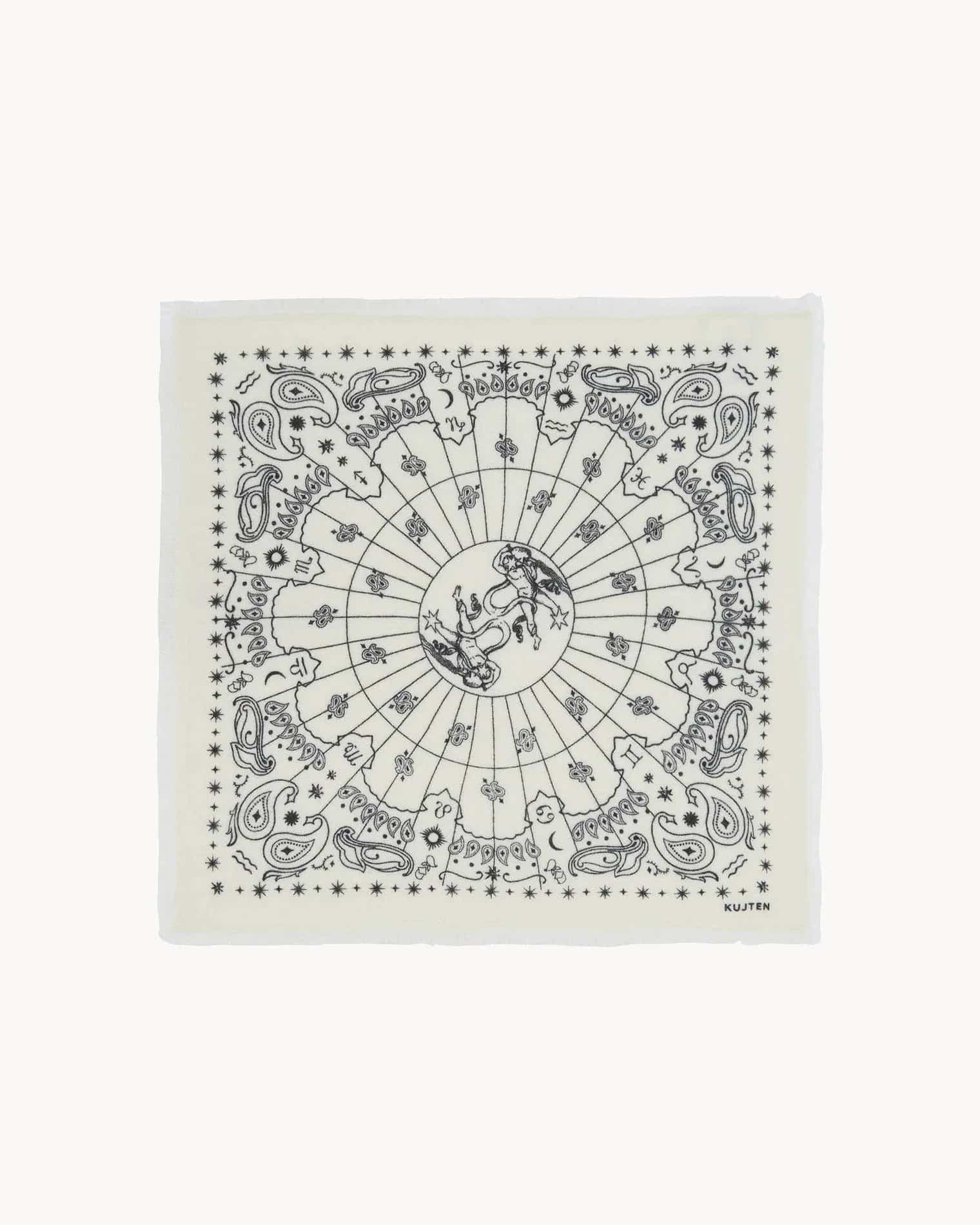 KUJTEN Small Bandana Hachi Sign Aquarius – Kova Burcu Bandanası - Sneaker Türkiye