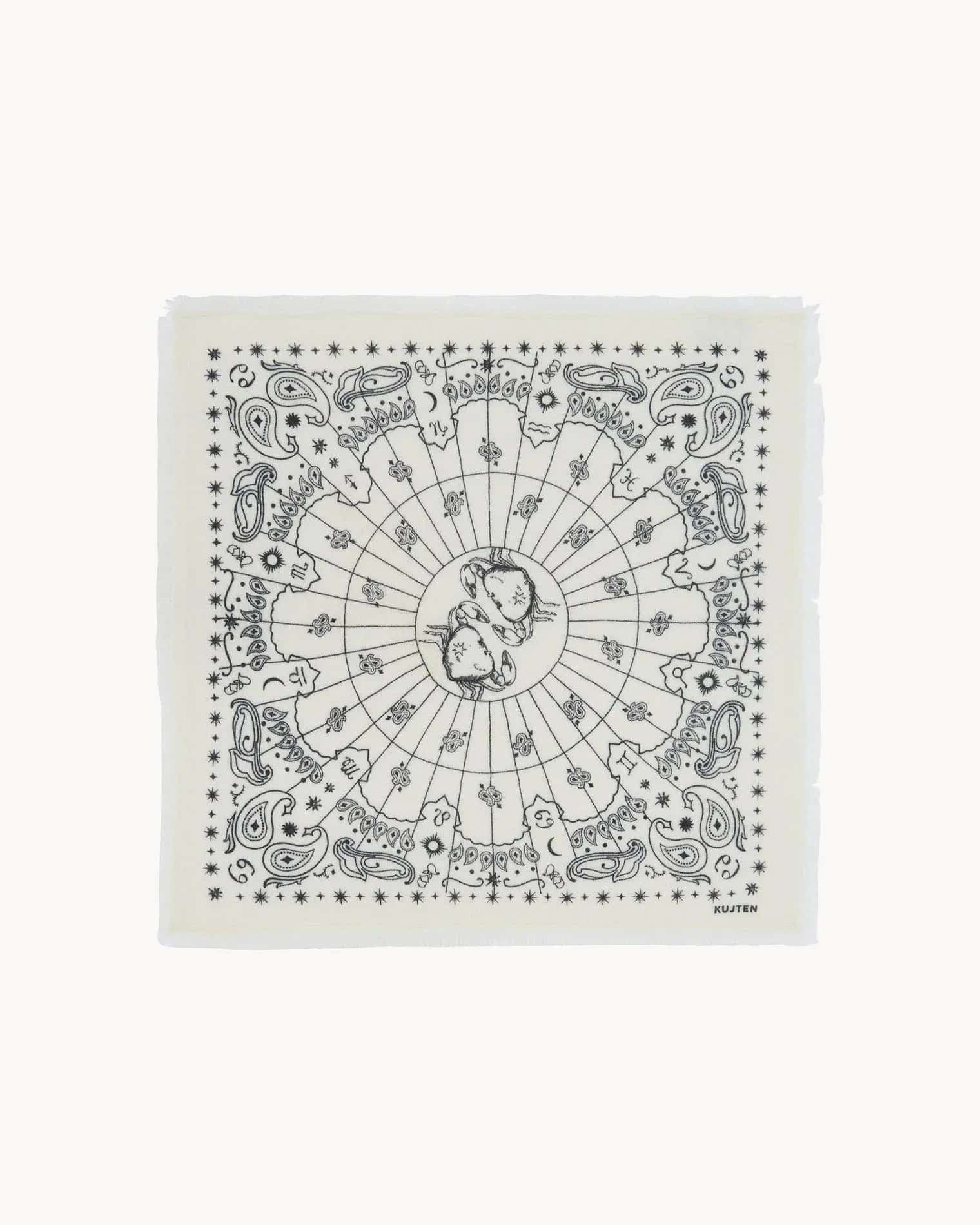 KUJTEN Small Bandana Hachi Sign Cancer – Yengeç Burcu Bandanası - Sneaker Türkiye