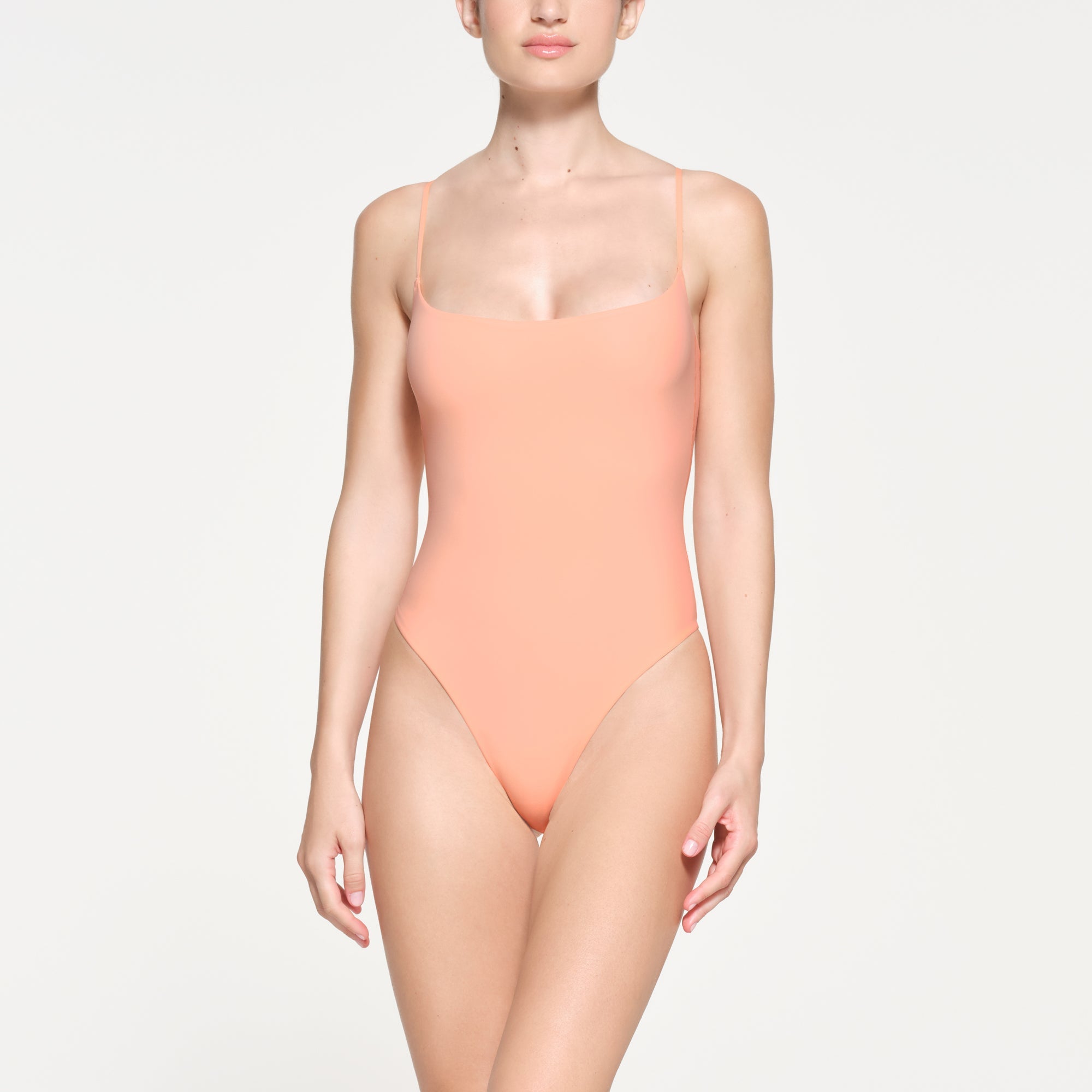 SKIMS FITS EVERYBODY CAMI BODYSUIT | FADED NECTAR - Sneaker Türkiye