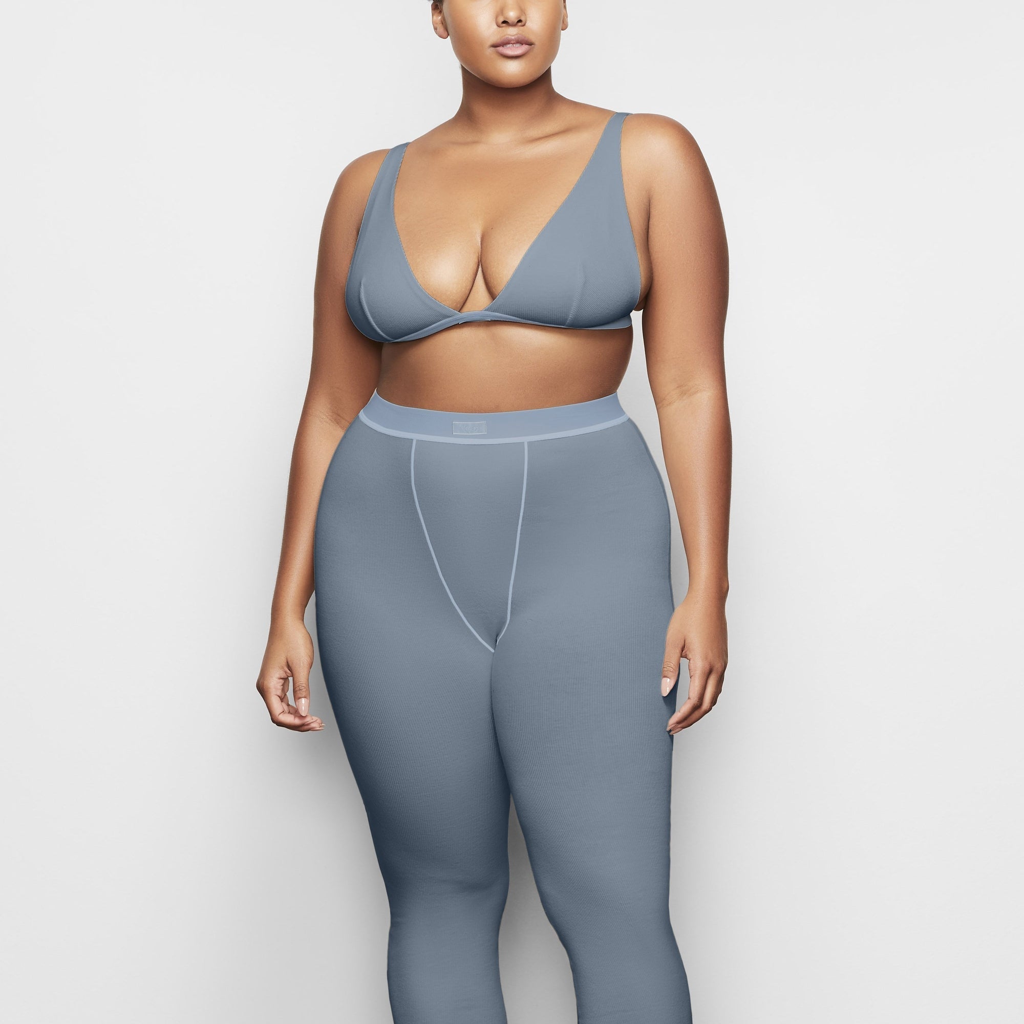 SKIMS COTTON RIB LEGGING | KYANITE - Sneaker Türkiye
