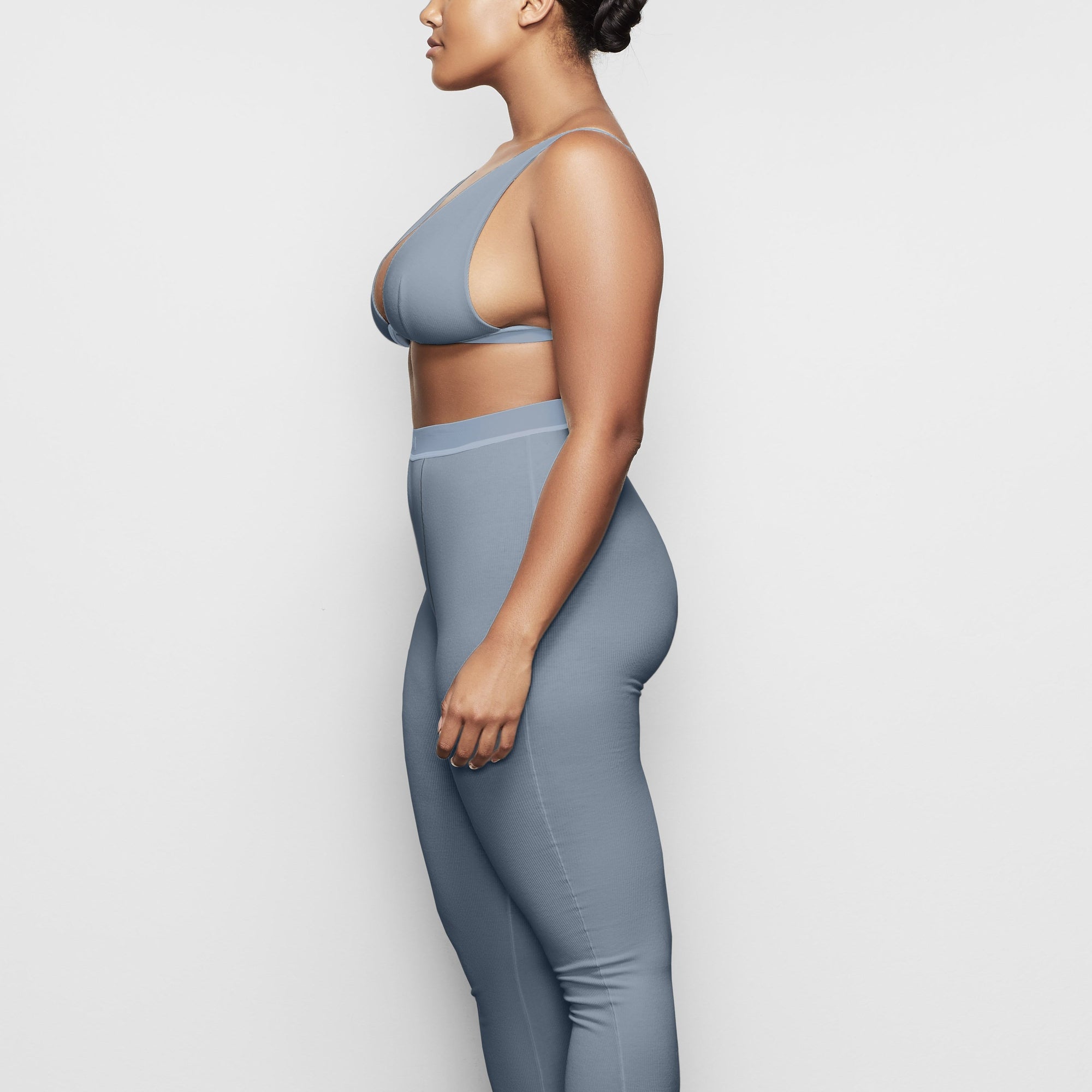 SKIMS COTTON RIB LEGGING | KYANITE - Sneaker Türkiye