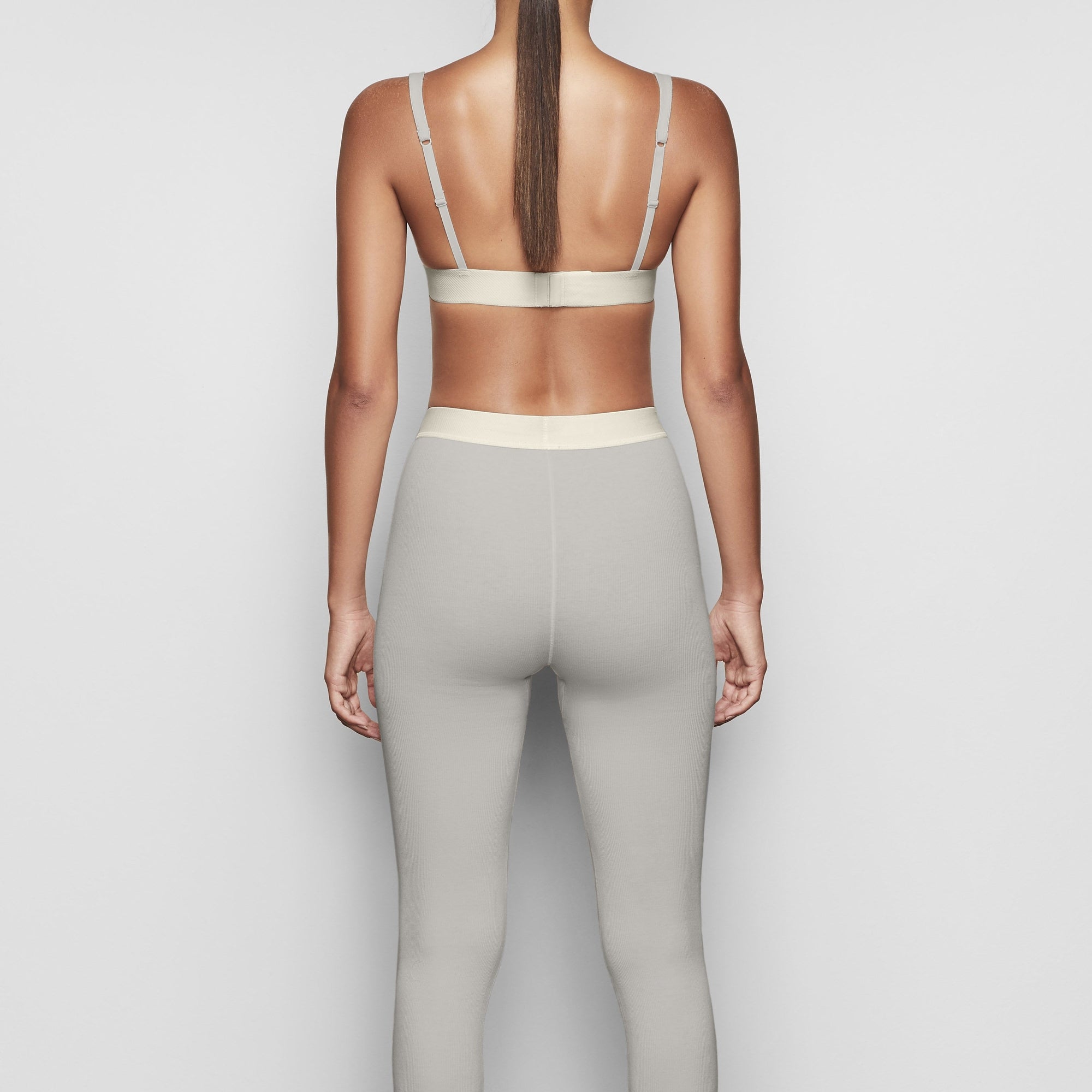 SKIMS COTTON RIB LEGGING | MINERAL - Sneaker Türkiye