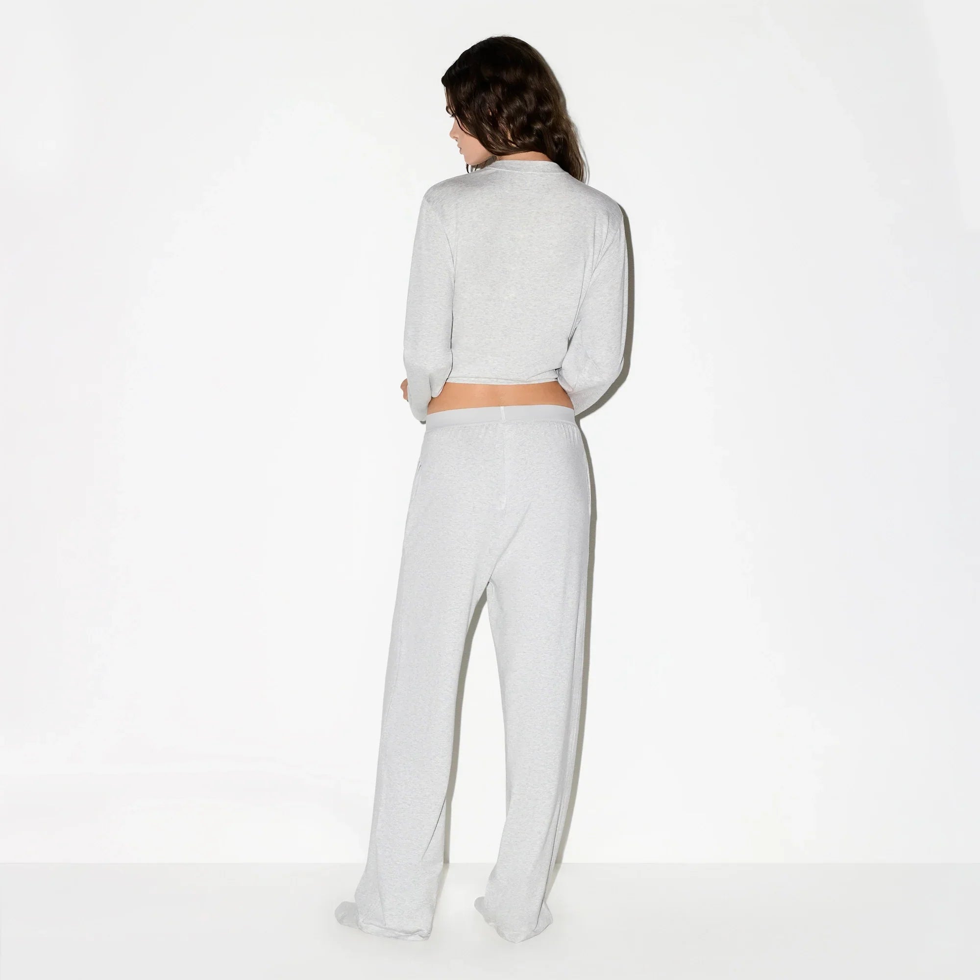 SKIMS BOYFRIEND LOOSE PANT | LIGHT HEATHER GREY - Sneaker Türkiye