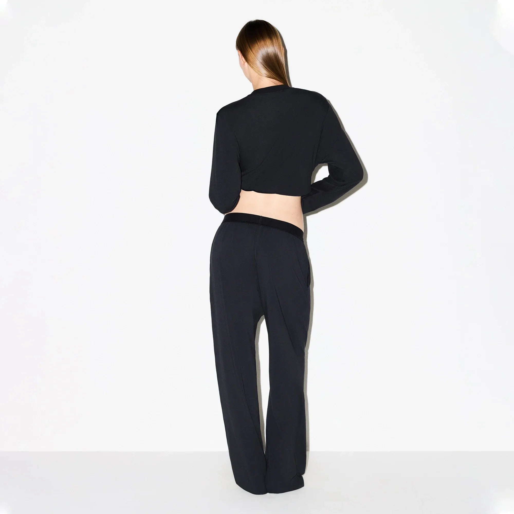SKIMS BOYFRIEND LOOSE PANT | ONYX - Sneaker Türkiye