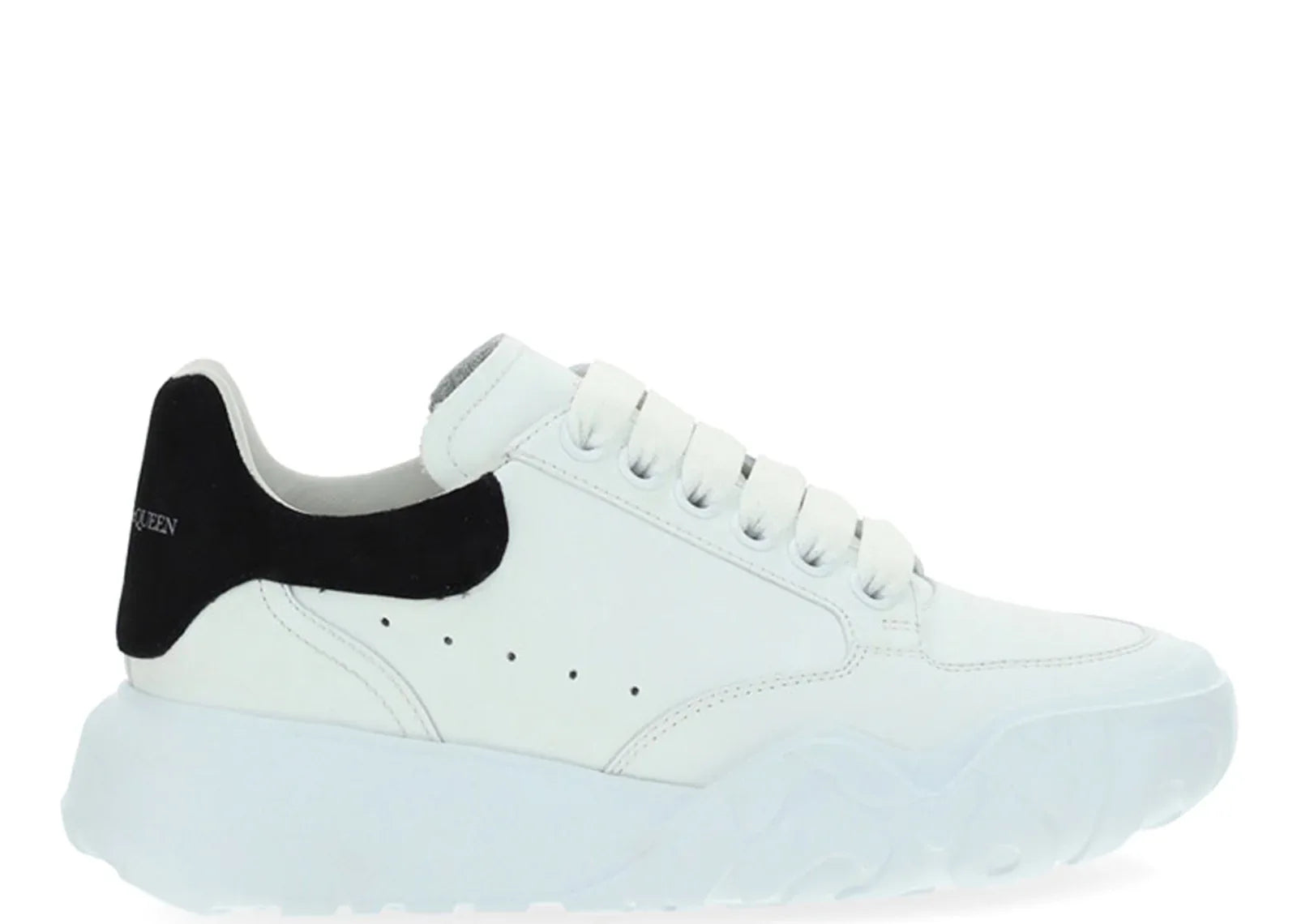 Alexander McQueen Oversized Court Trainer White Black (W) - Sneaker Türkiye