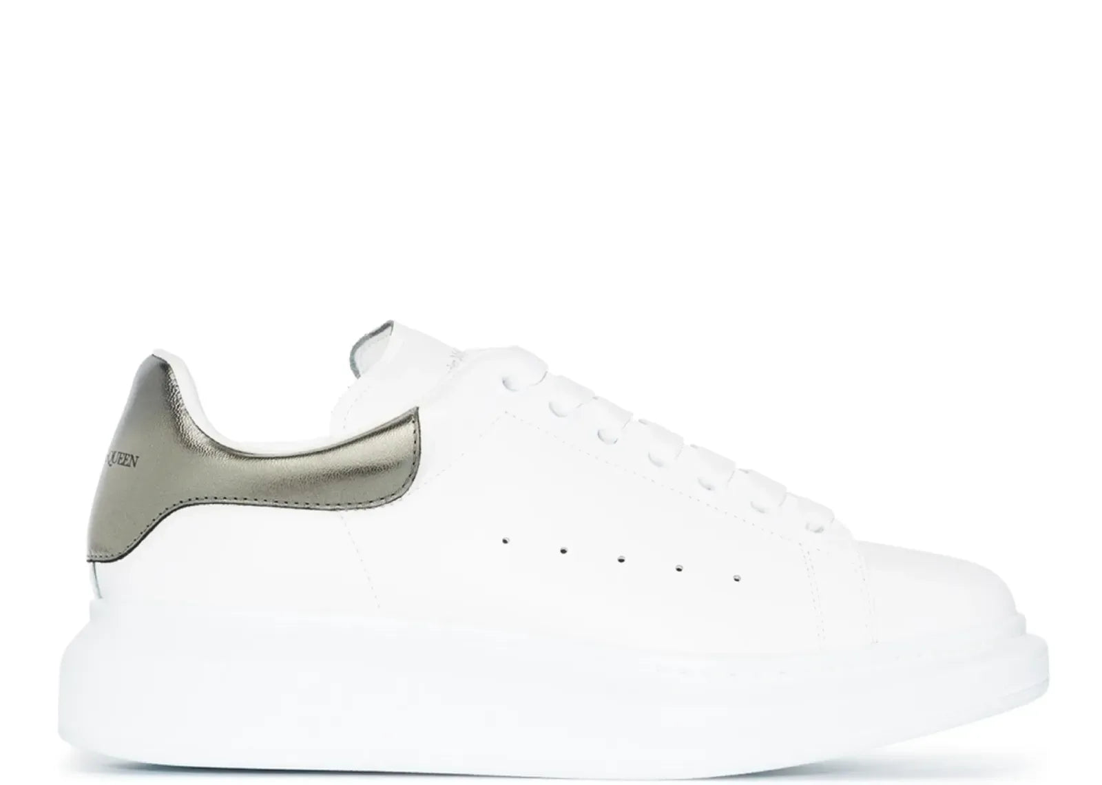 Alexander McQueen Oversized White Metallic (W) - Sneaker Türkiye