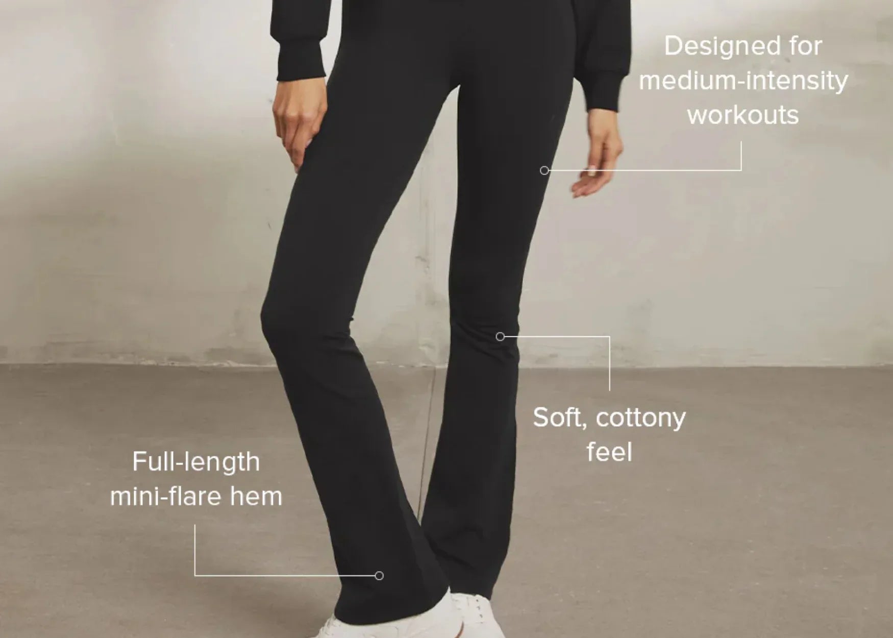 Alo Yoga Airbrush High-Waist Bootcut Legging Black - Sneaker Türkiye