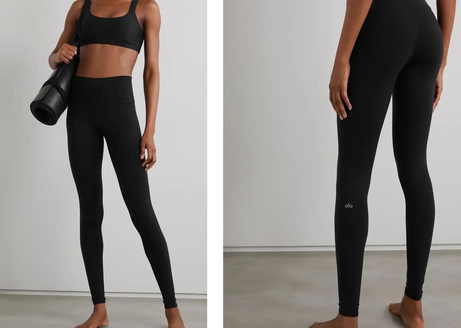 Alo Yoga Airbrush Stretch Leggings Black - Sneaker Türkiye