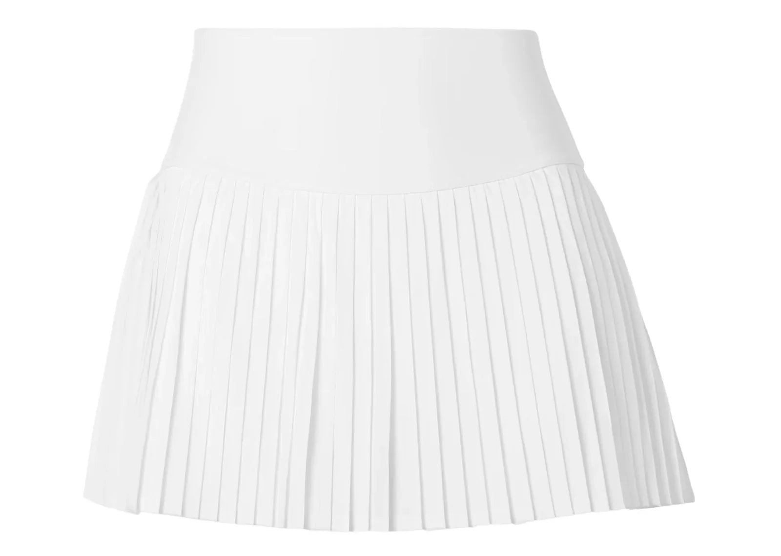 Alo Yoga Grand Slam Pleated Airlift Tennis Skirt White - Sneaker Türkiye