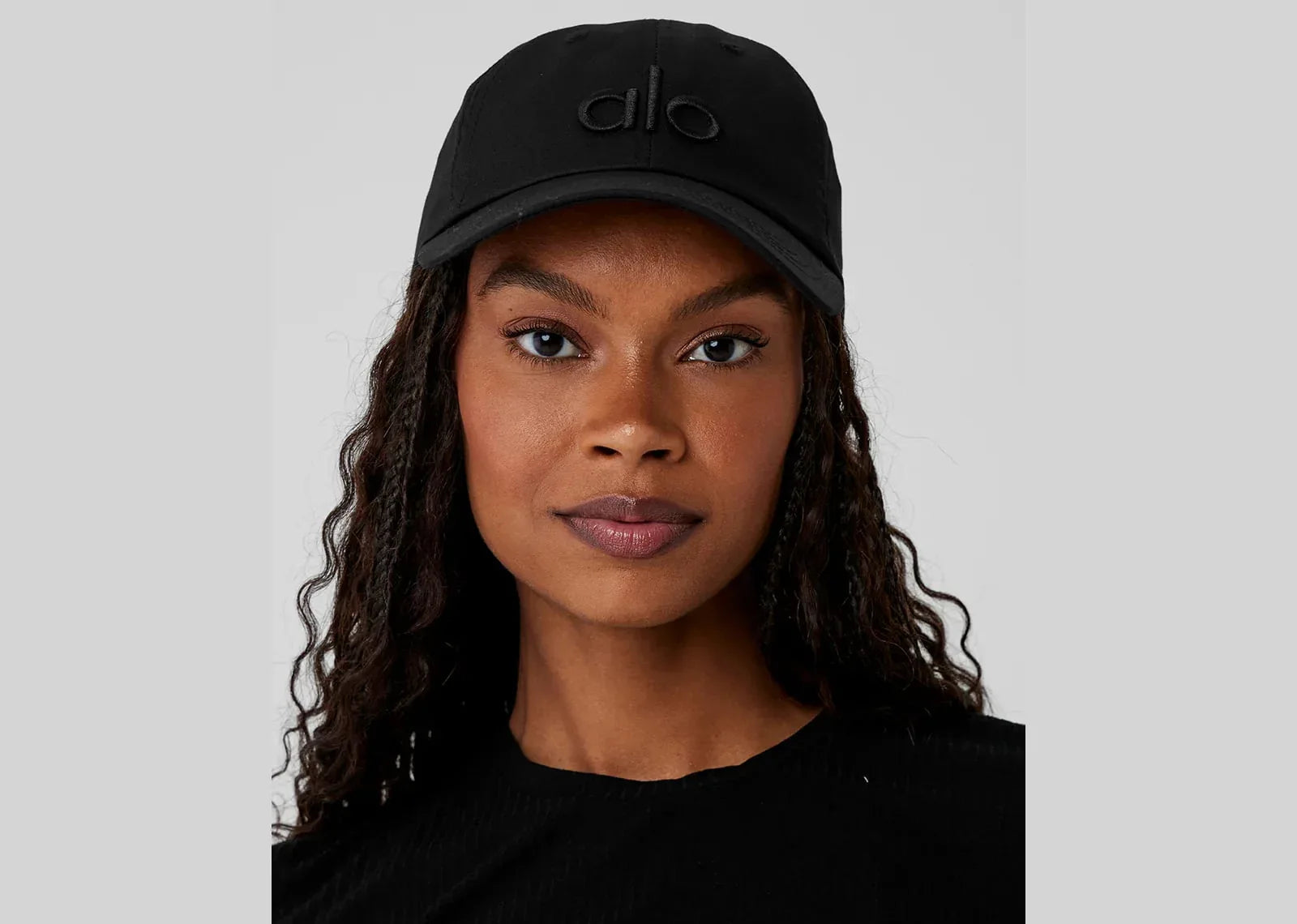 Alo Yoga Off-Duty Cap Black Black - Sneaker Türkiye