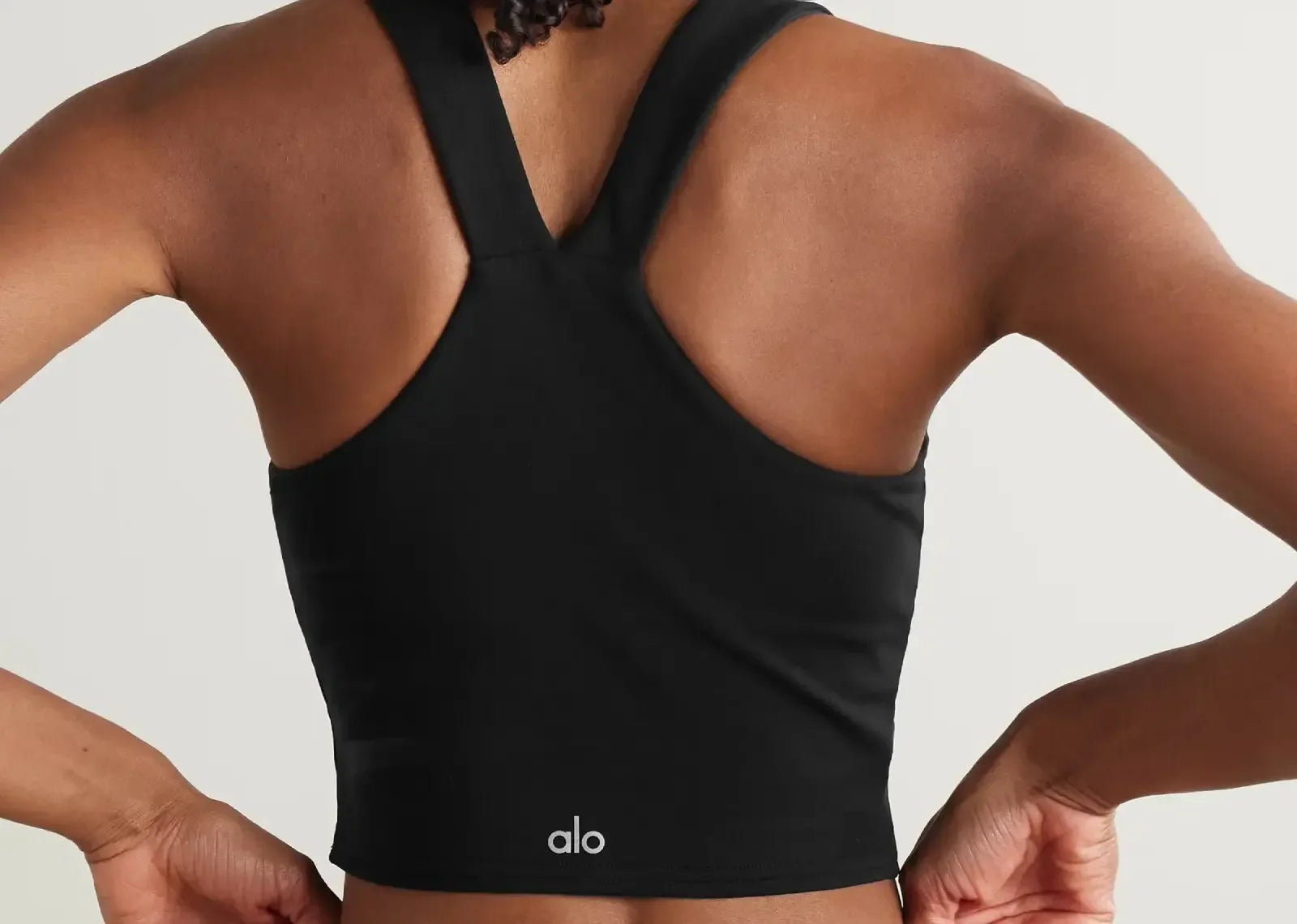 Alo Yoga Real Airbrush Sports Bra Black - Sneaker Türkiye