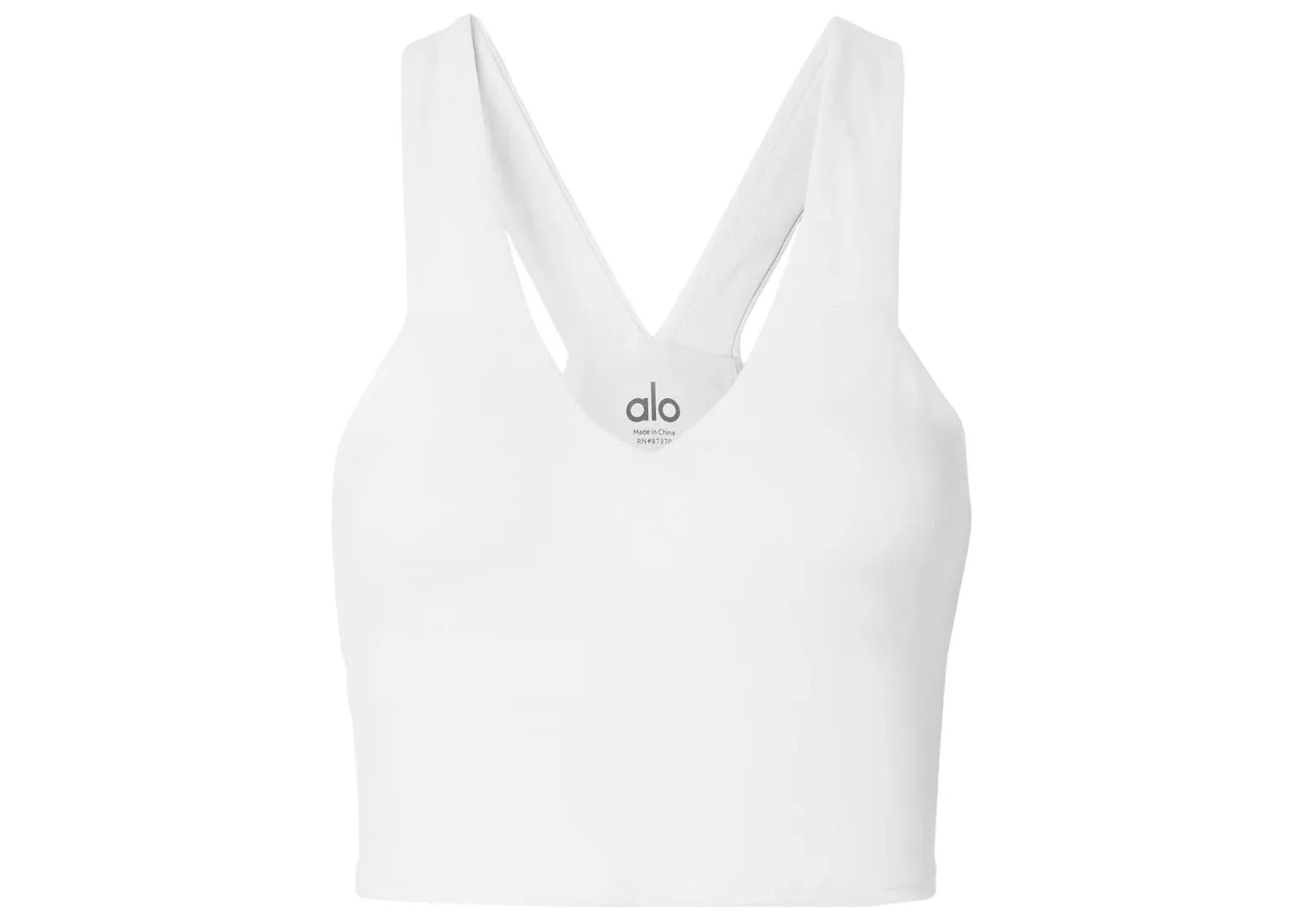 Alo Yoga Real Airbrush Sports Bra White - Sneaker Türkiye