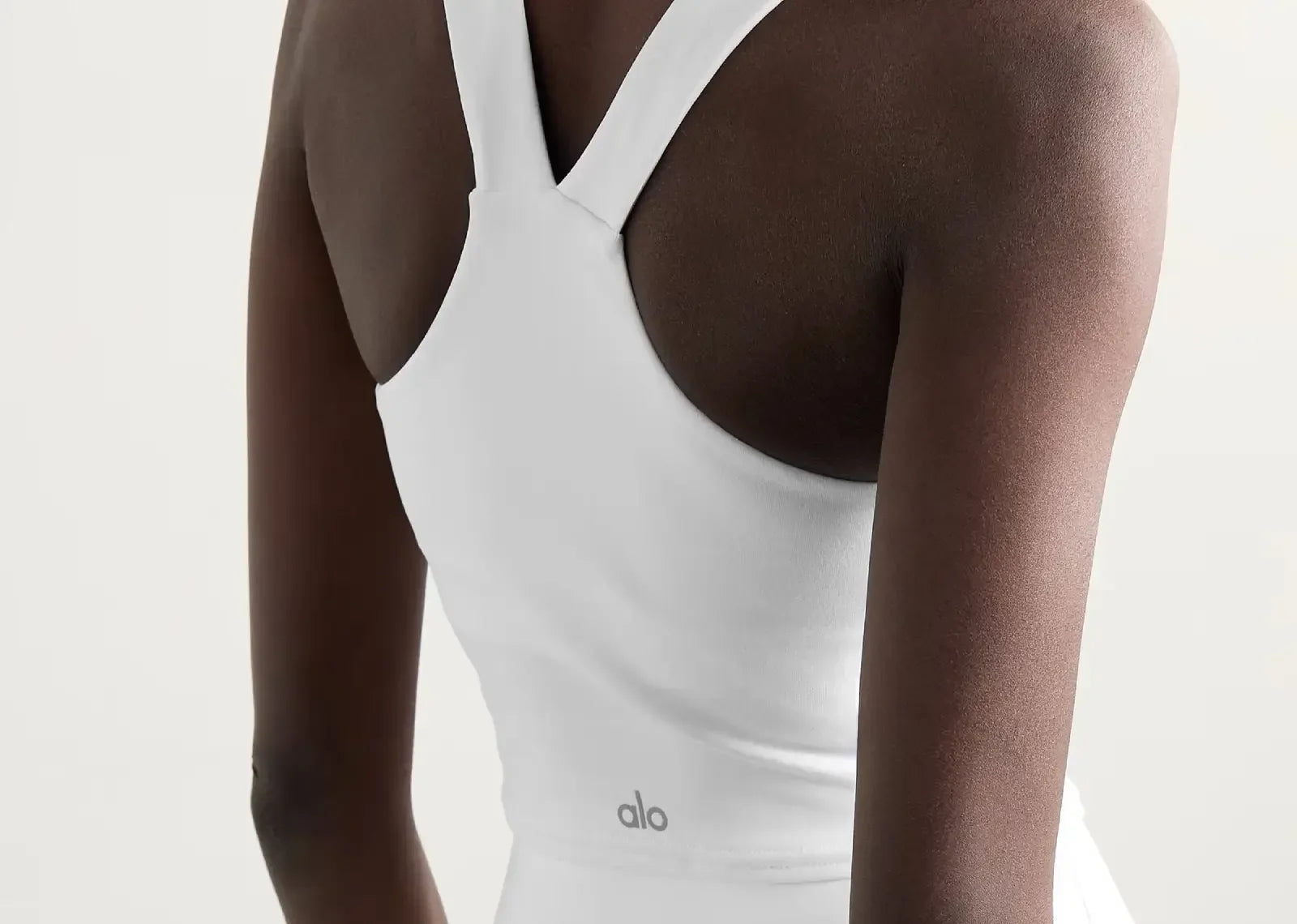 Alo Yoga Real Airbrush Sports Bra White - Sneaker Türkiye