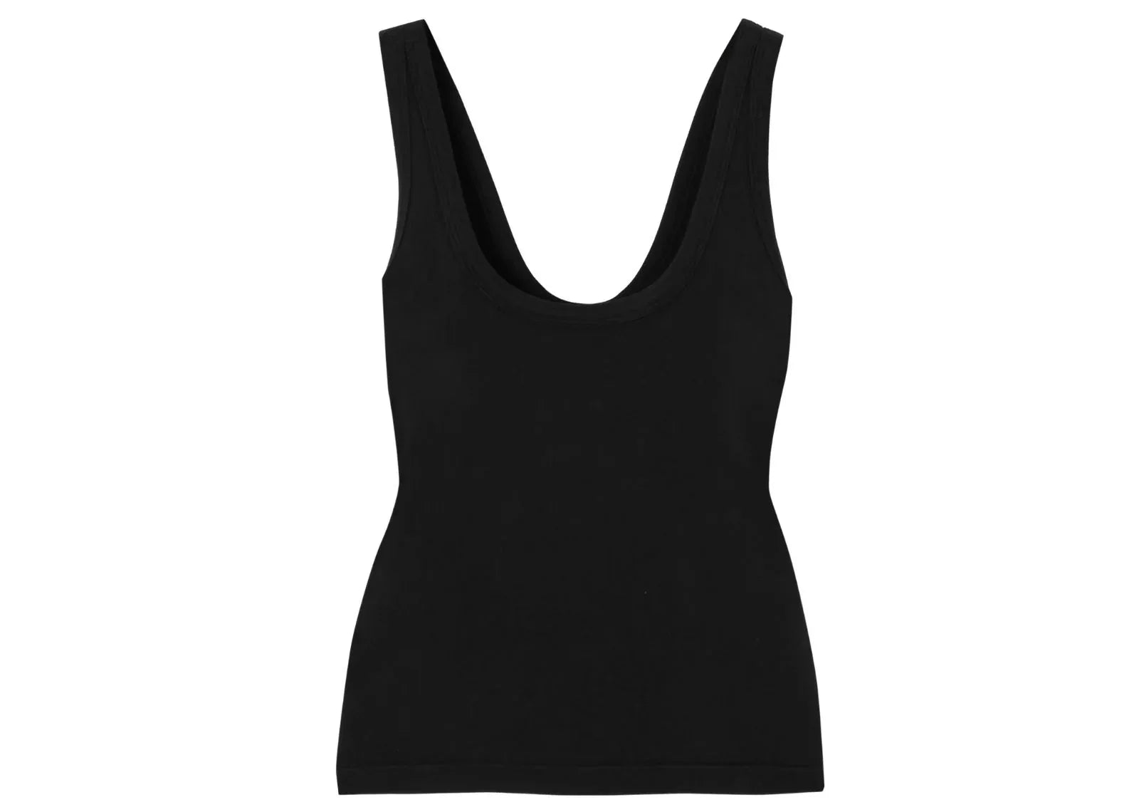Alo Yoga Seamless Cotton-Blend Tank Top Black - Sneaker Türkiye