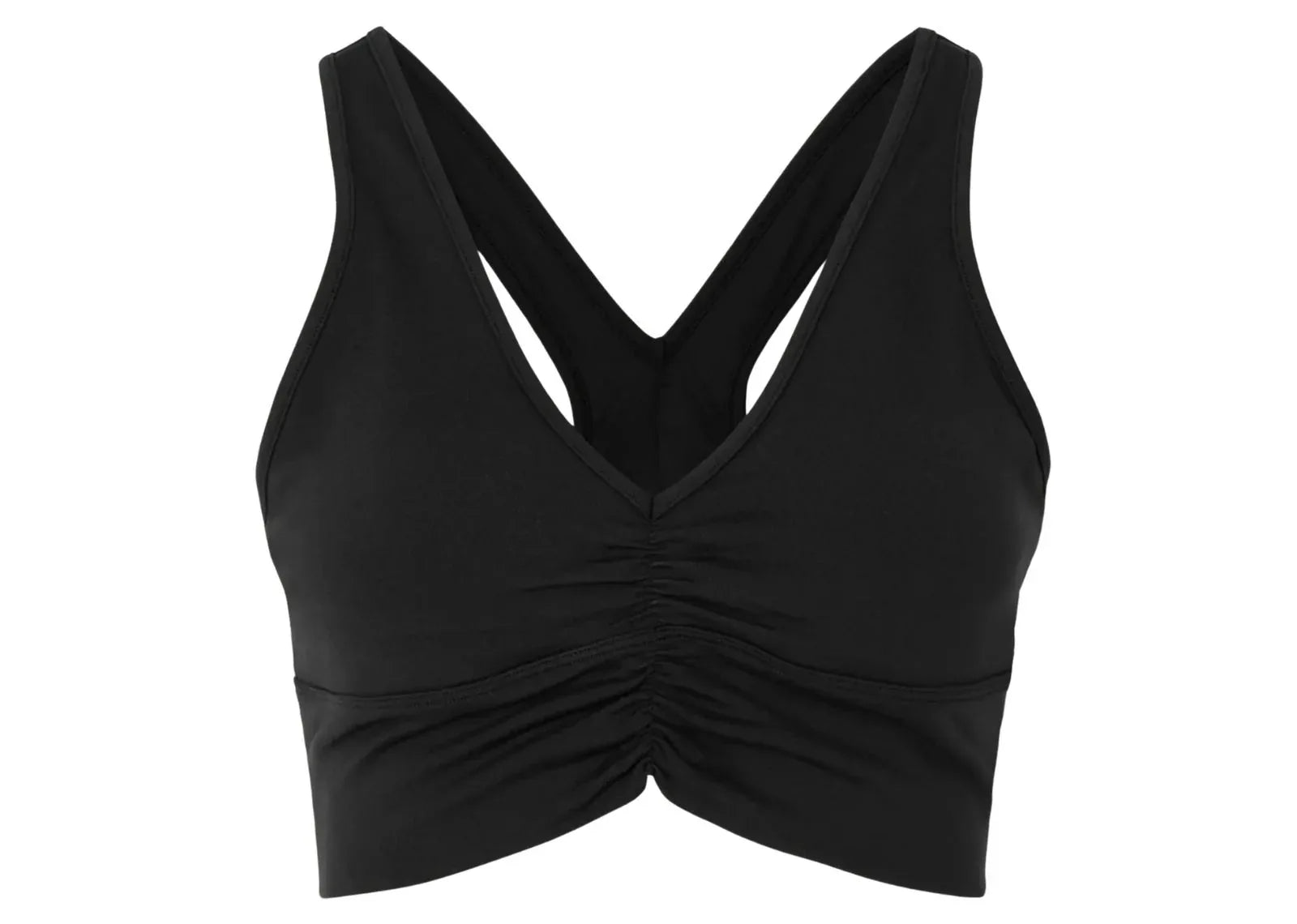 Alo Yoga Wild Thing Ruched Airbrush Sports Bra Black - Sneaker Türkiye