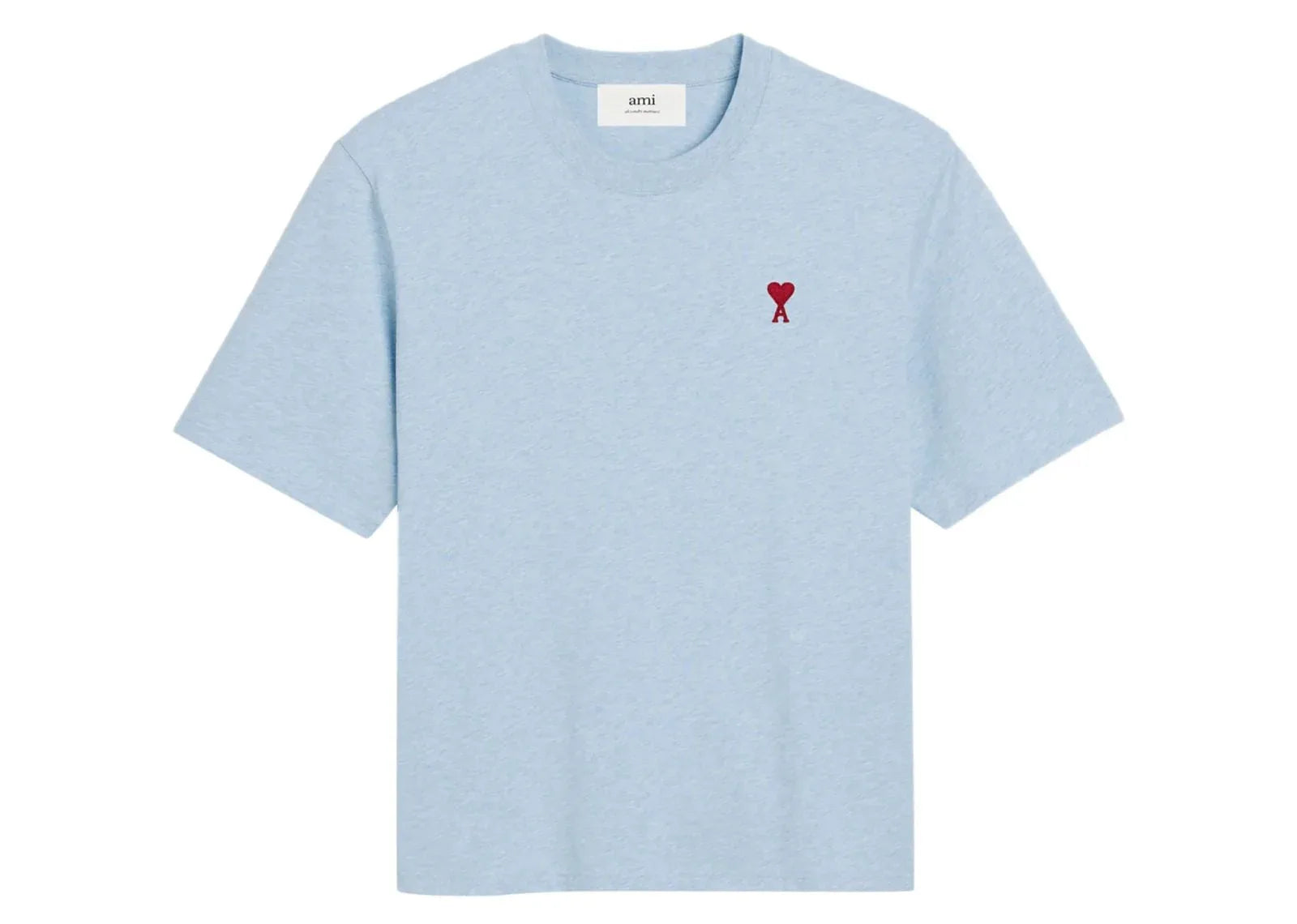 Ami Paris Ami De Coeur T-Shirt Light Blue - Sneaker Türkiye
