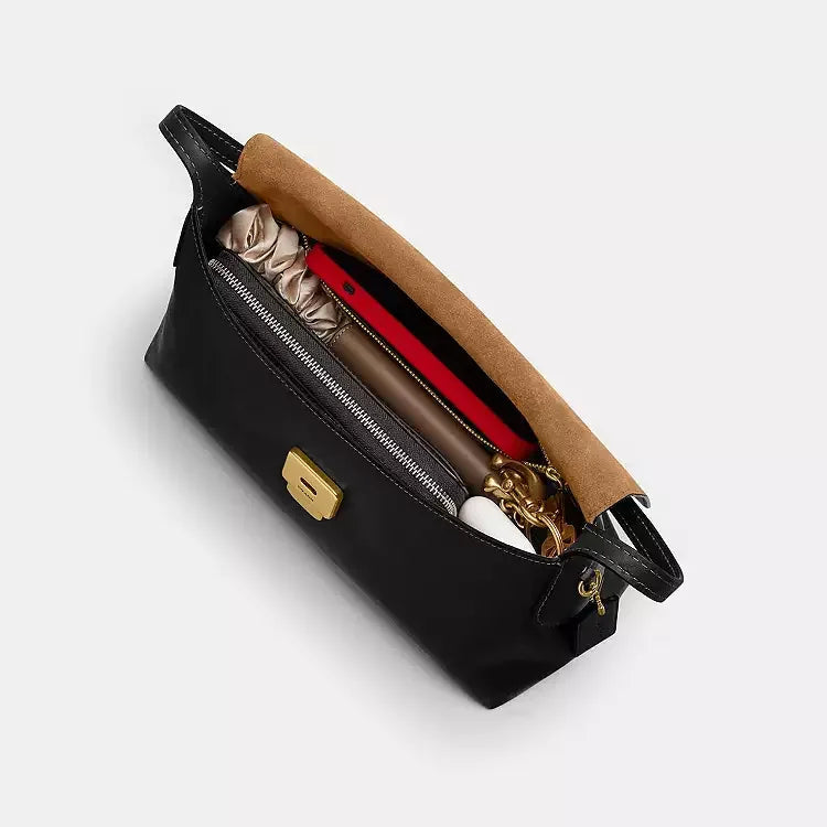 Coach Chelsea Shoulder Bag 30 – Brass/Black - Sneaker Türkiye