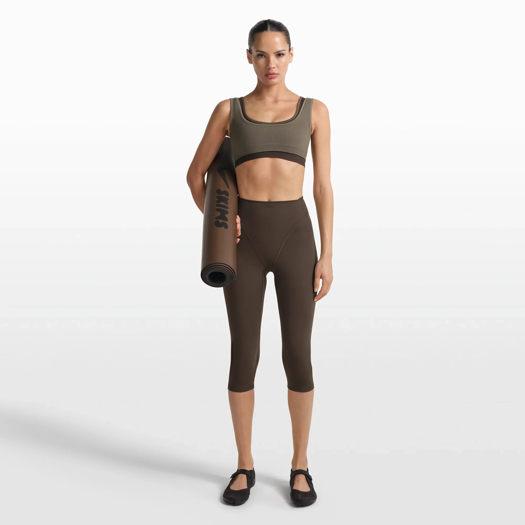 NikeSKIMS RIBBED SEAMLESS MICRO SCOOP BRA | DUSTY OAKMOSS - Sneaker Türkiye