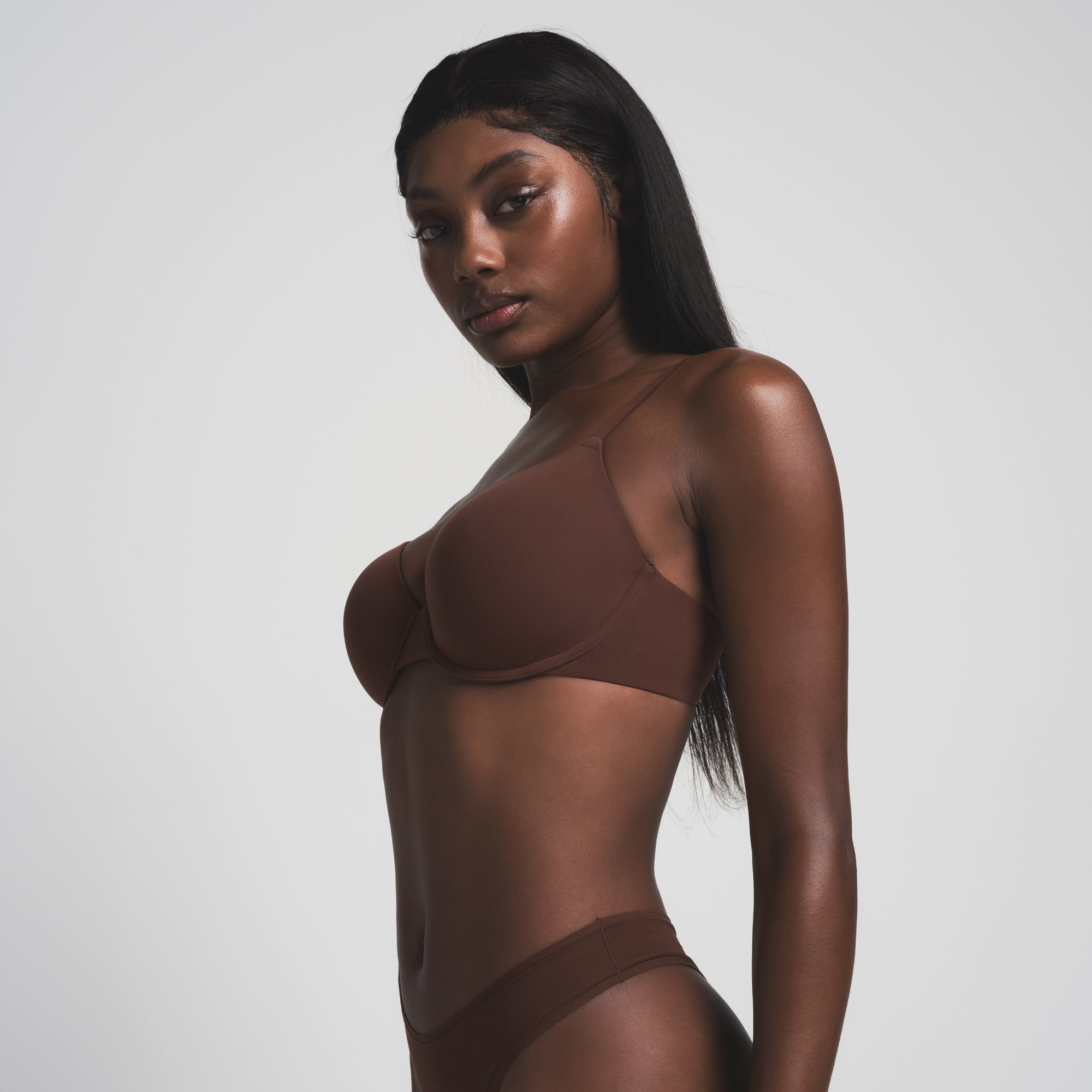 SKIMS FITS EVERYBODY T-SHIRT BRA | COCOA - Sneaker Türkiye