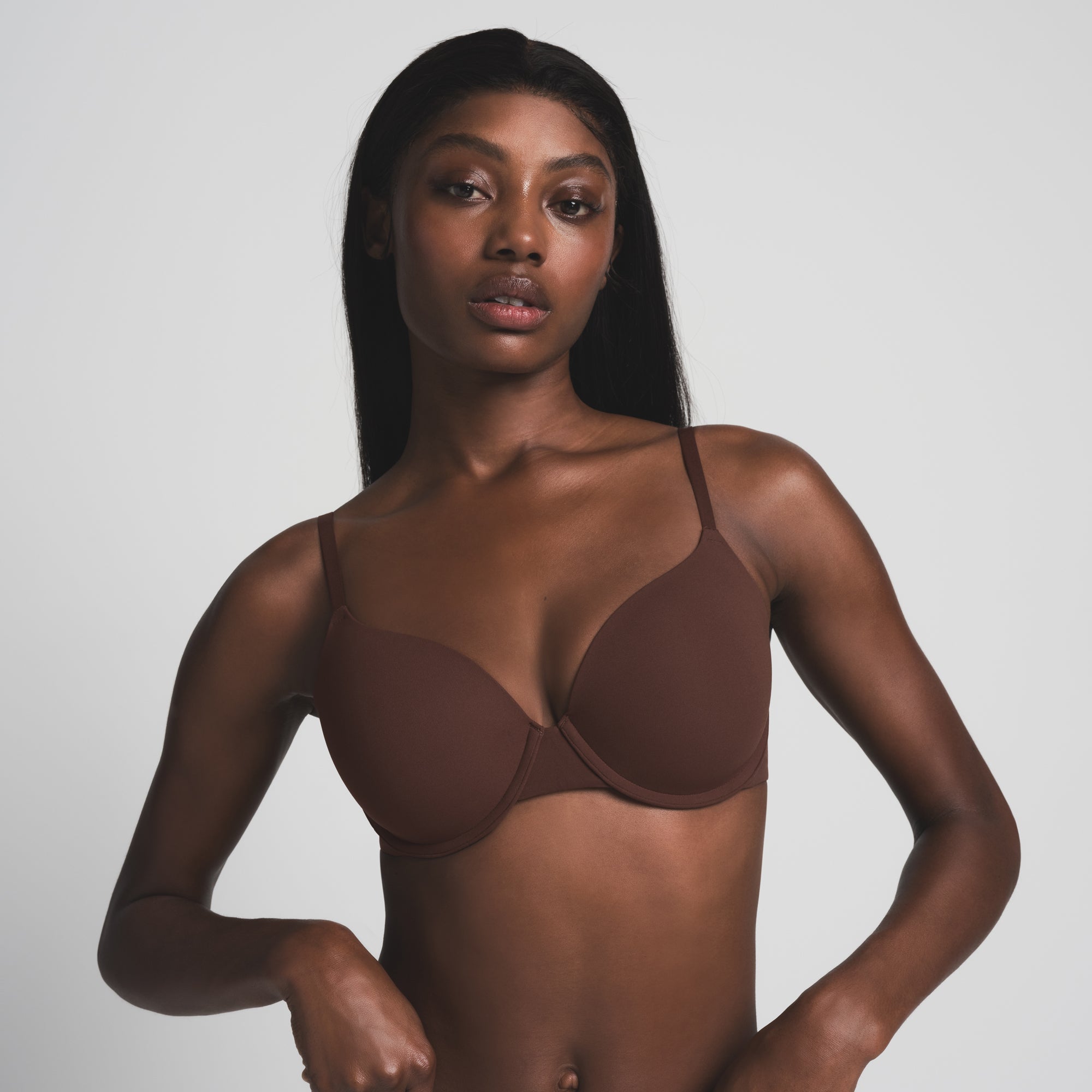 SKIMS FITS EVERYBODY T-SHIRT BRA | COCOA - Sneaker Türkiye