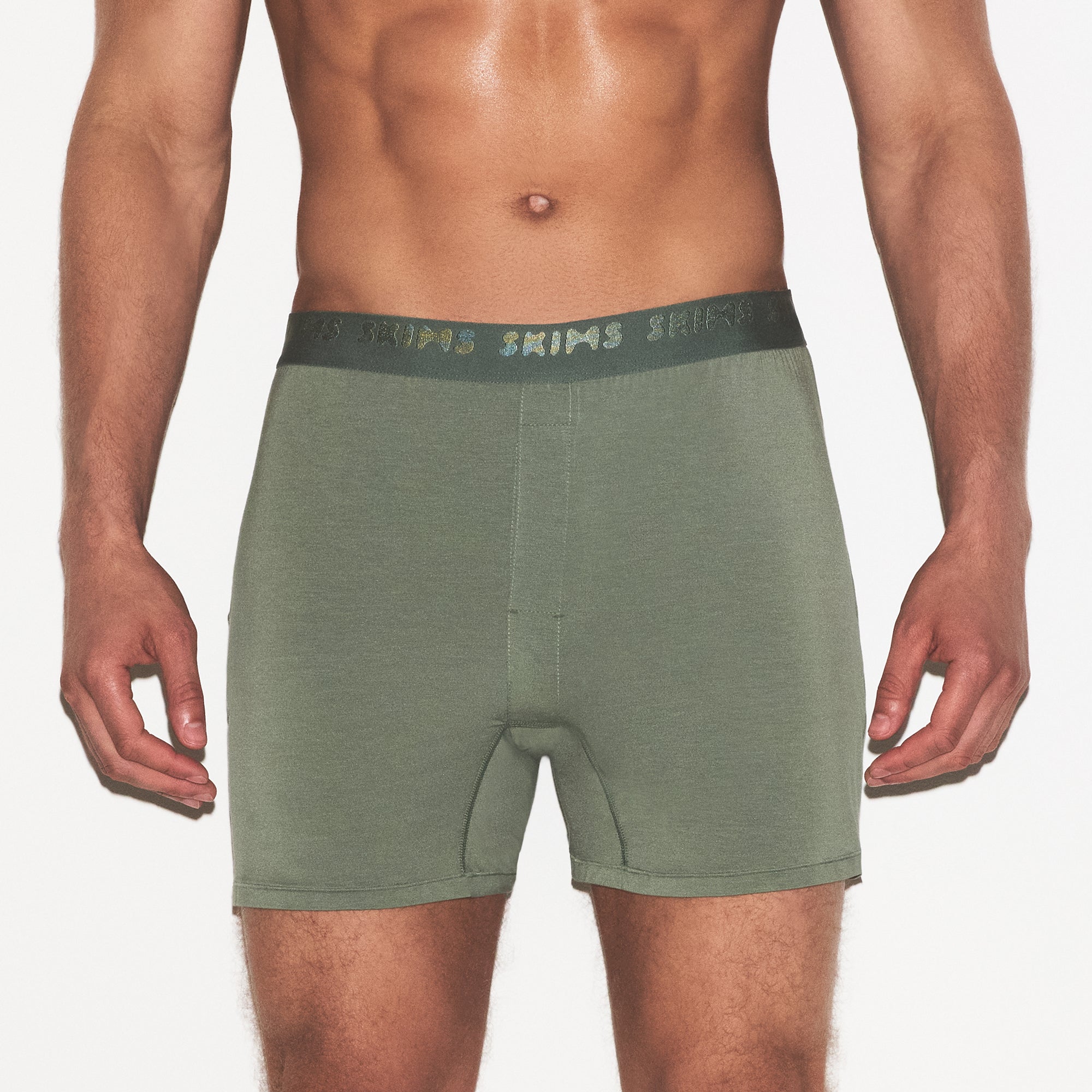 SKIMS STRETCH MENS KNIT BOXER | LAUREL - Sneaker Türkiye